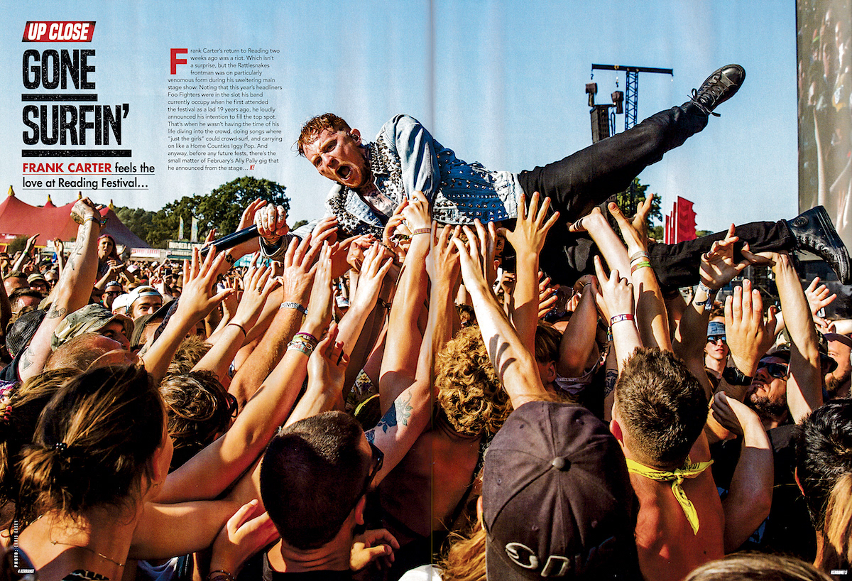 Frank Carter & The Rattlesnakes - Kerrang! Feature - 2019