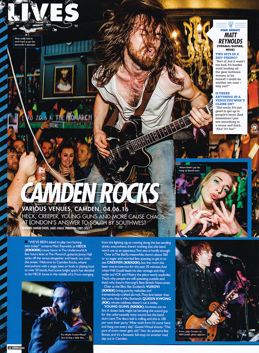 Heck - Kerrang! Live Review - 2016