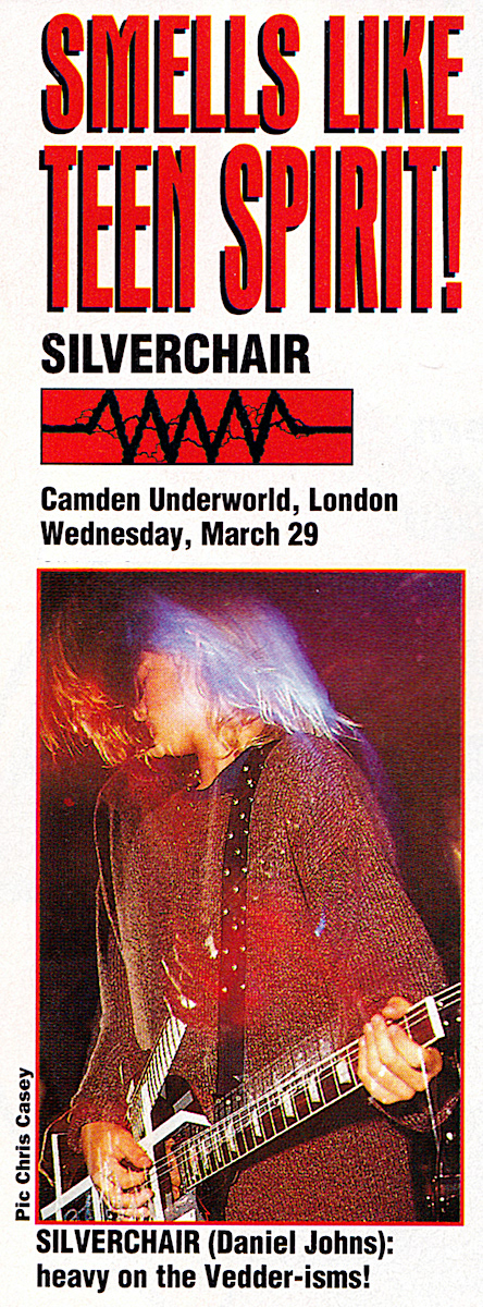 Silverchair - Kerrang! Live Review - 1995