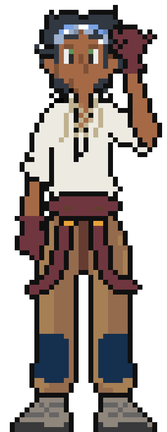Pixel Art Version of the Mechanic Design