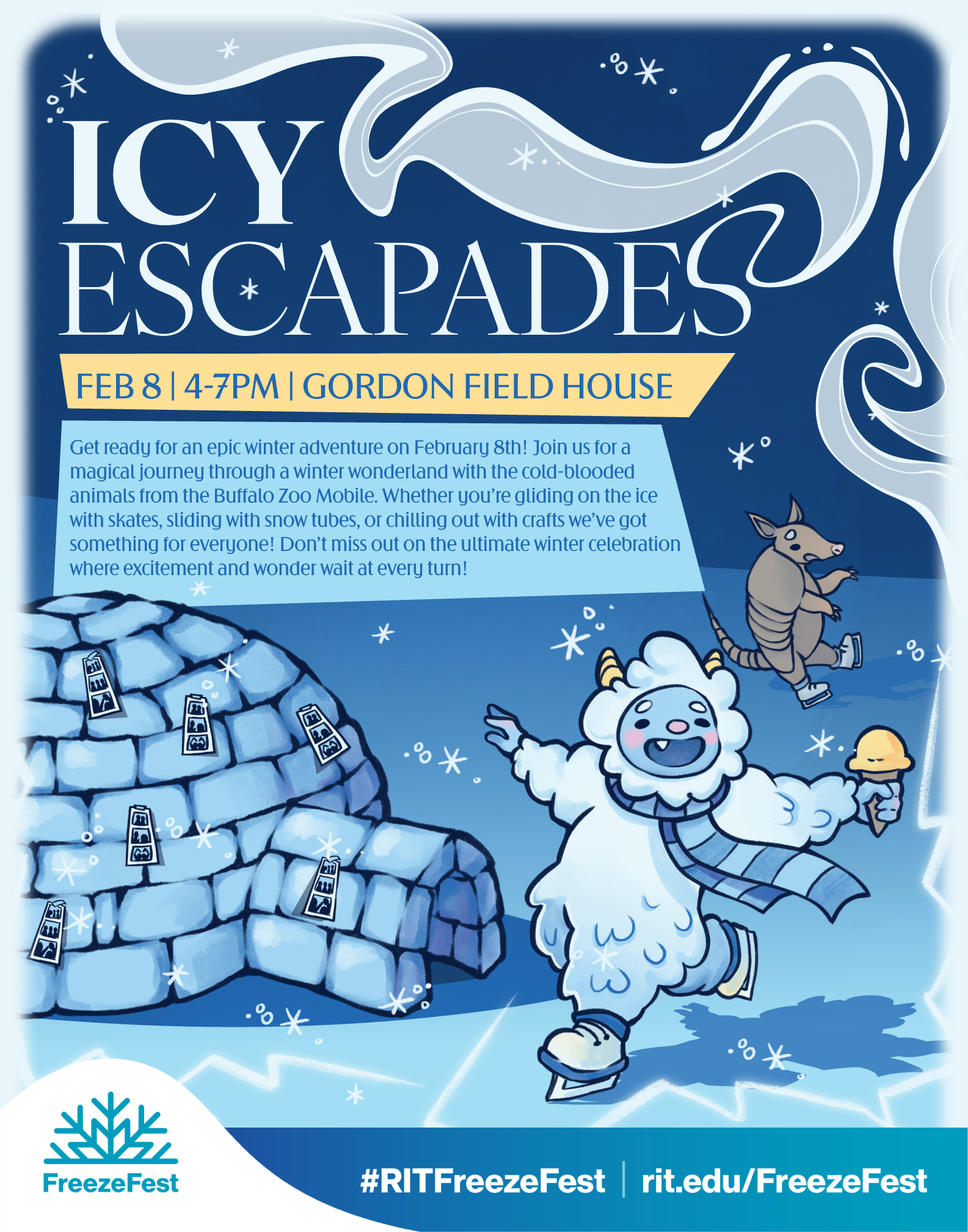 Icy Esc. Publicity Poster