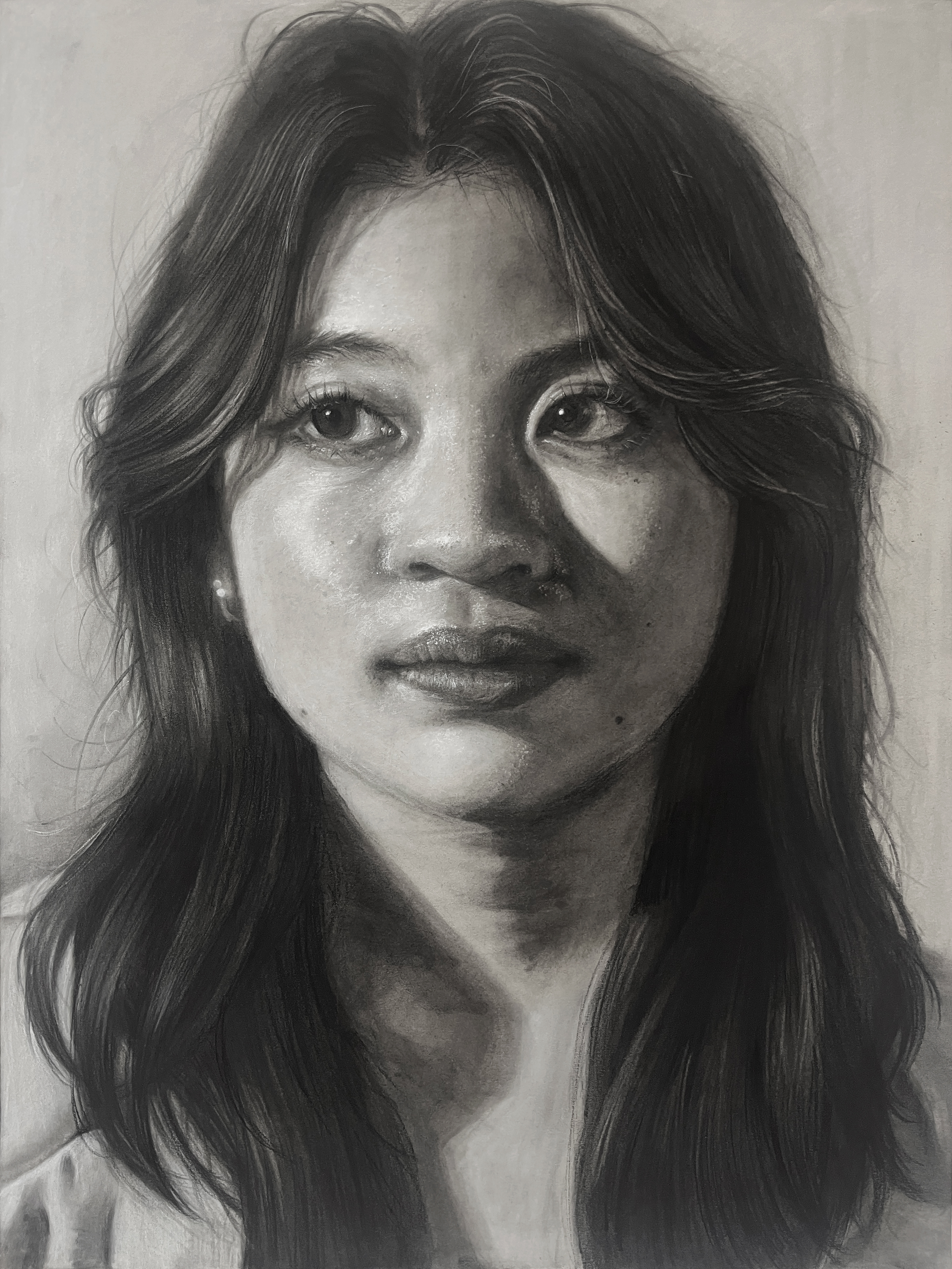 Self Portrait (charcoal)