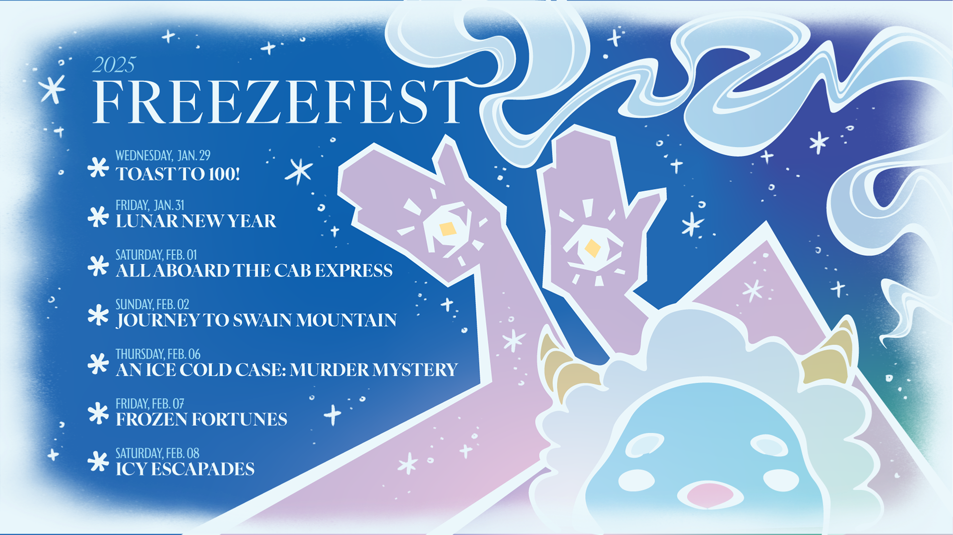 College Activities Board - Freezefest