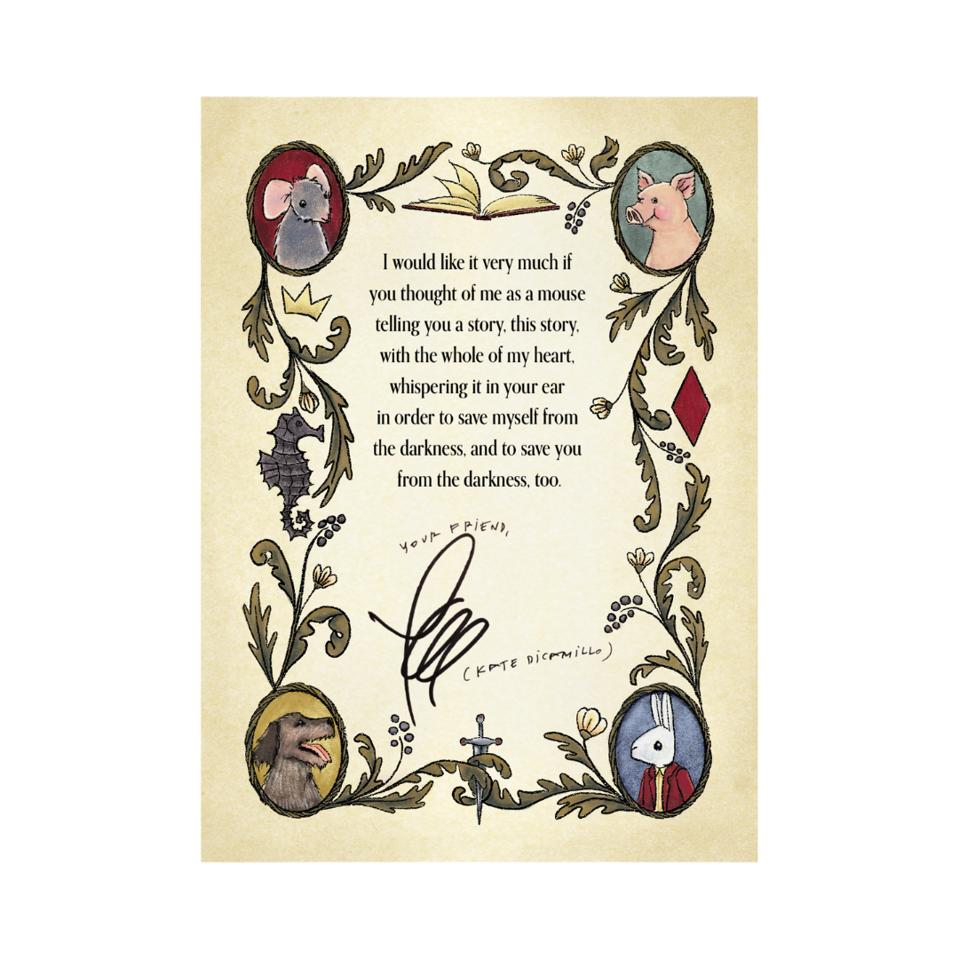 Bookplate for Kate DiCamillo