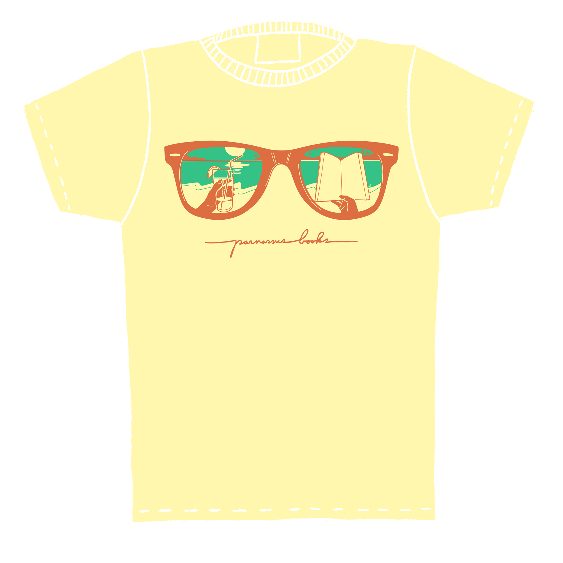 Parnassus Books Beach Reads T-shirt, Summer 2024