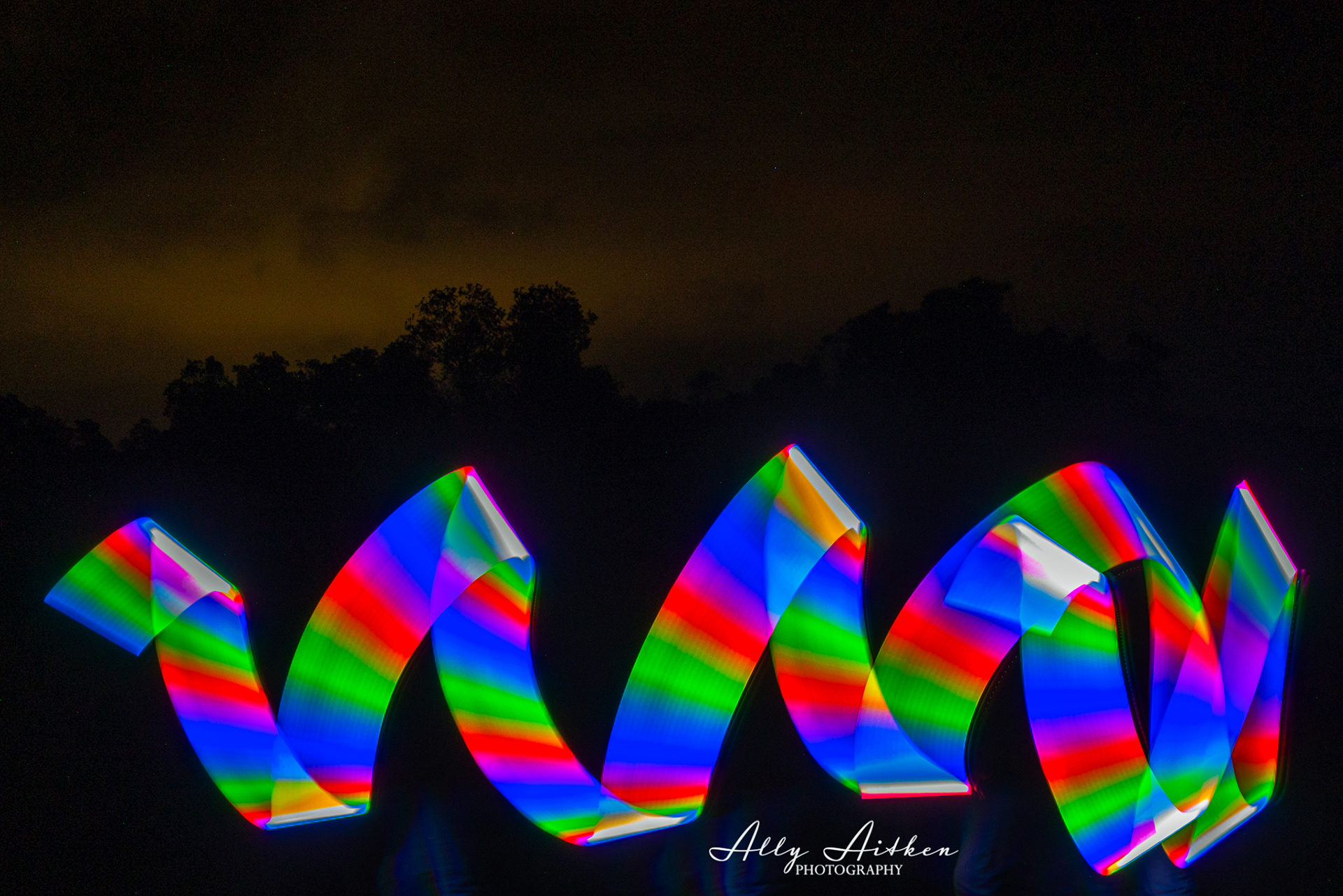30 Light painting at Mystery Bay 2025