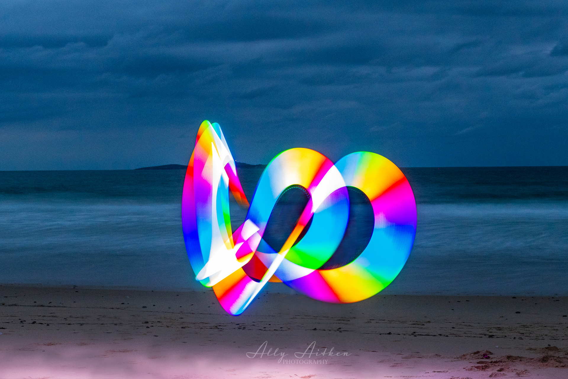 24. Light painting at Mystery Bay 2025