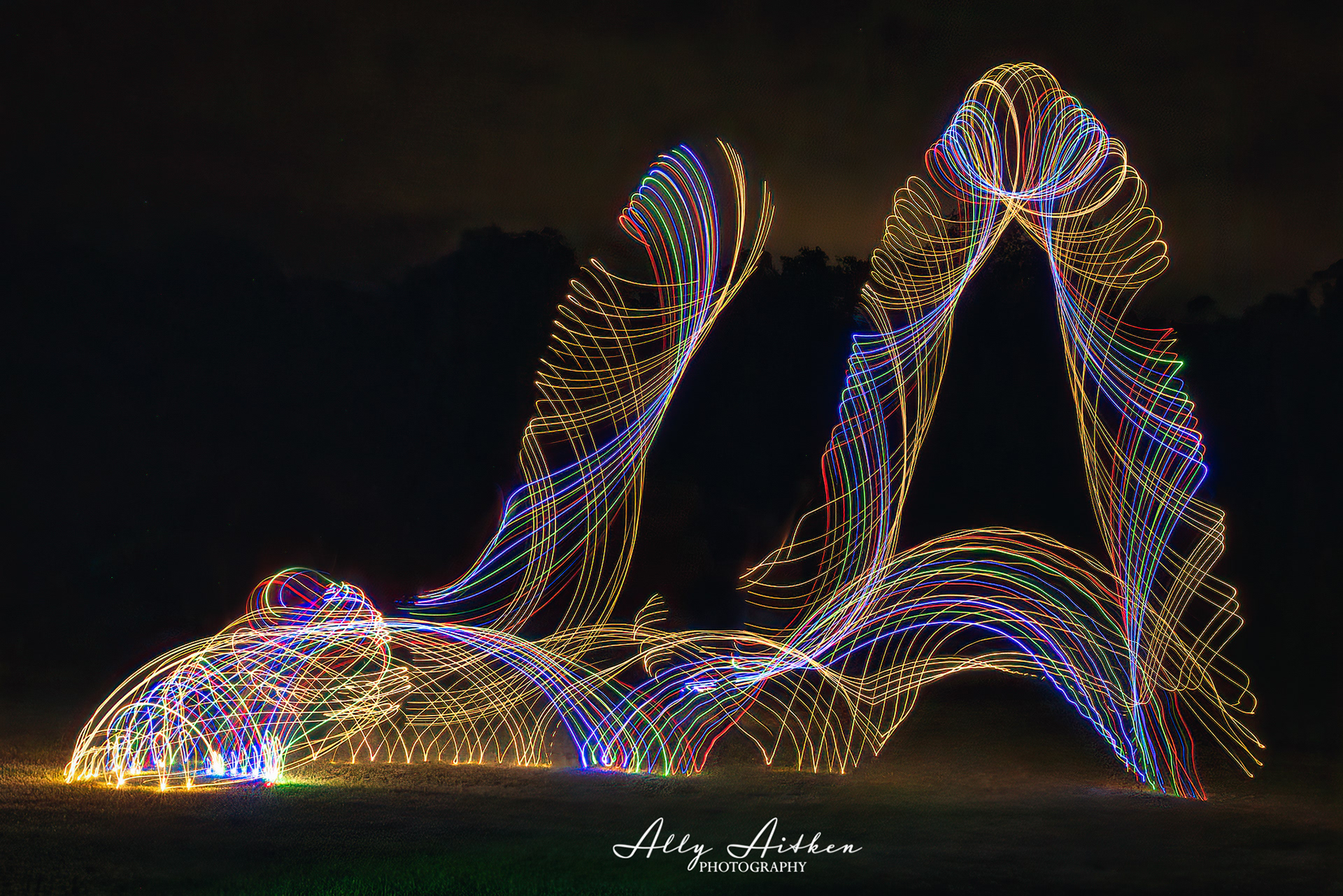 23. Light painting at Mystery Bay 2025