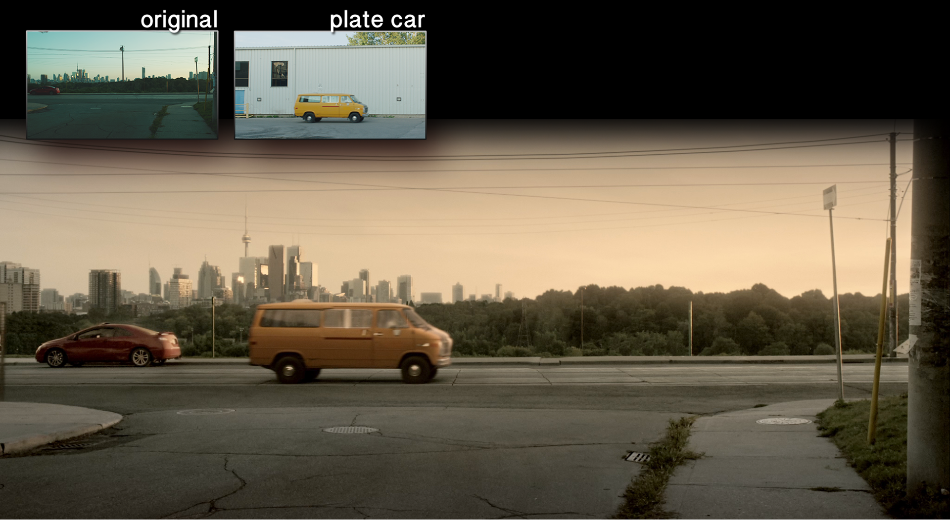 Another Shot created by me, from the idea to directing a second unit for the plates.