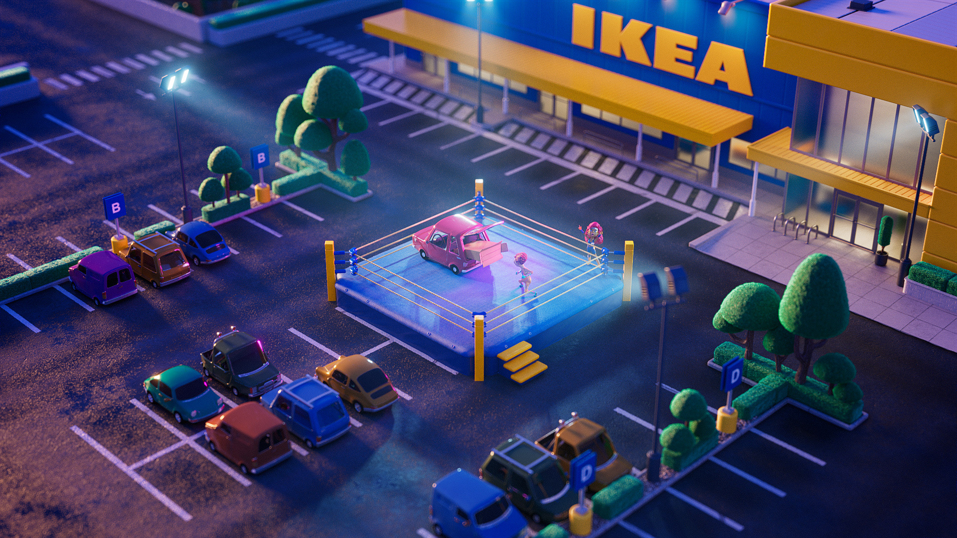 IKEA - Texturing/ LookDev/ Render/ Lighting