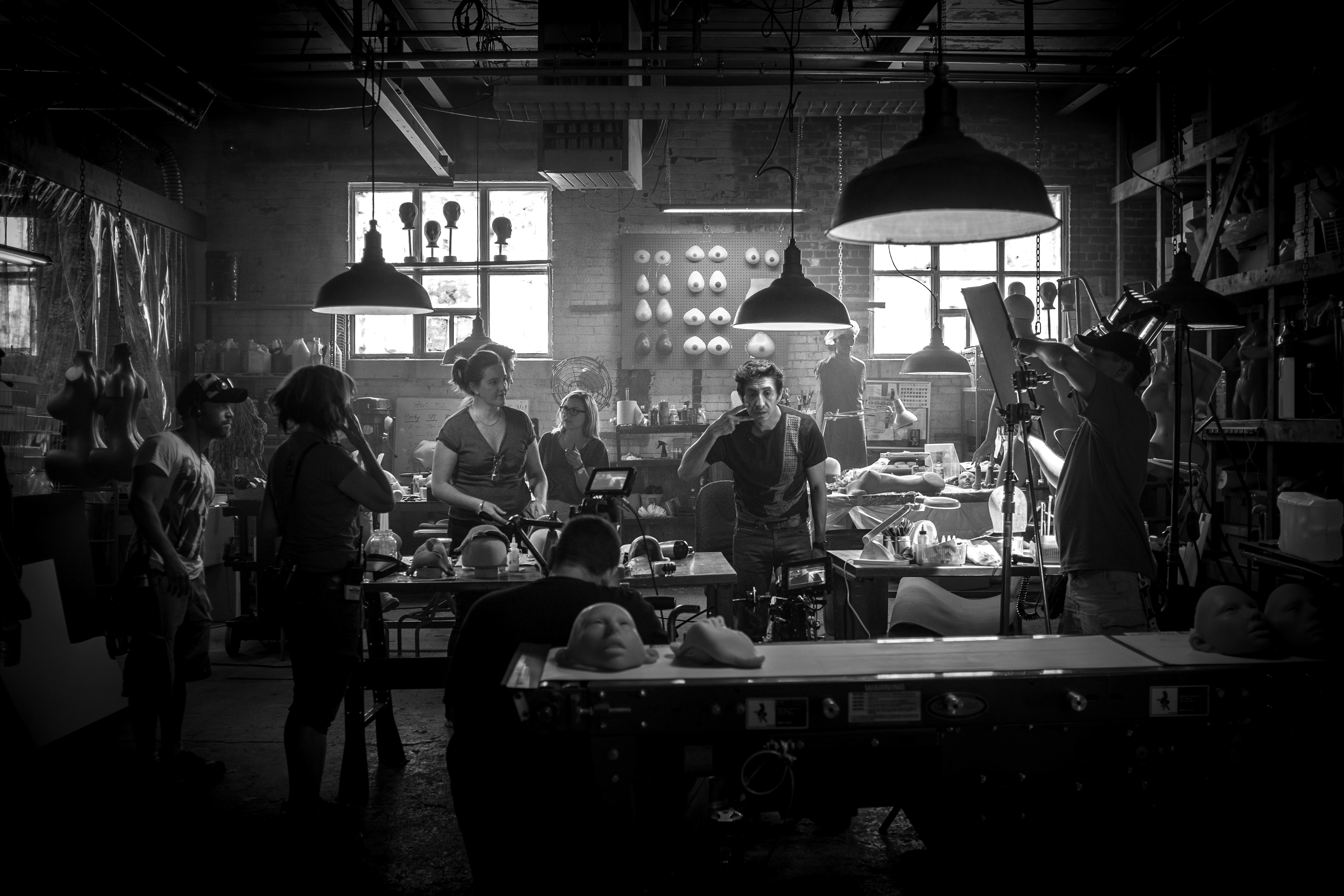 One of out sets. The Sex-Doll Facility