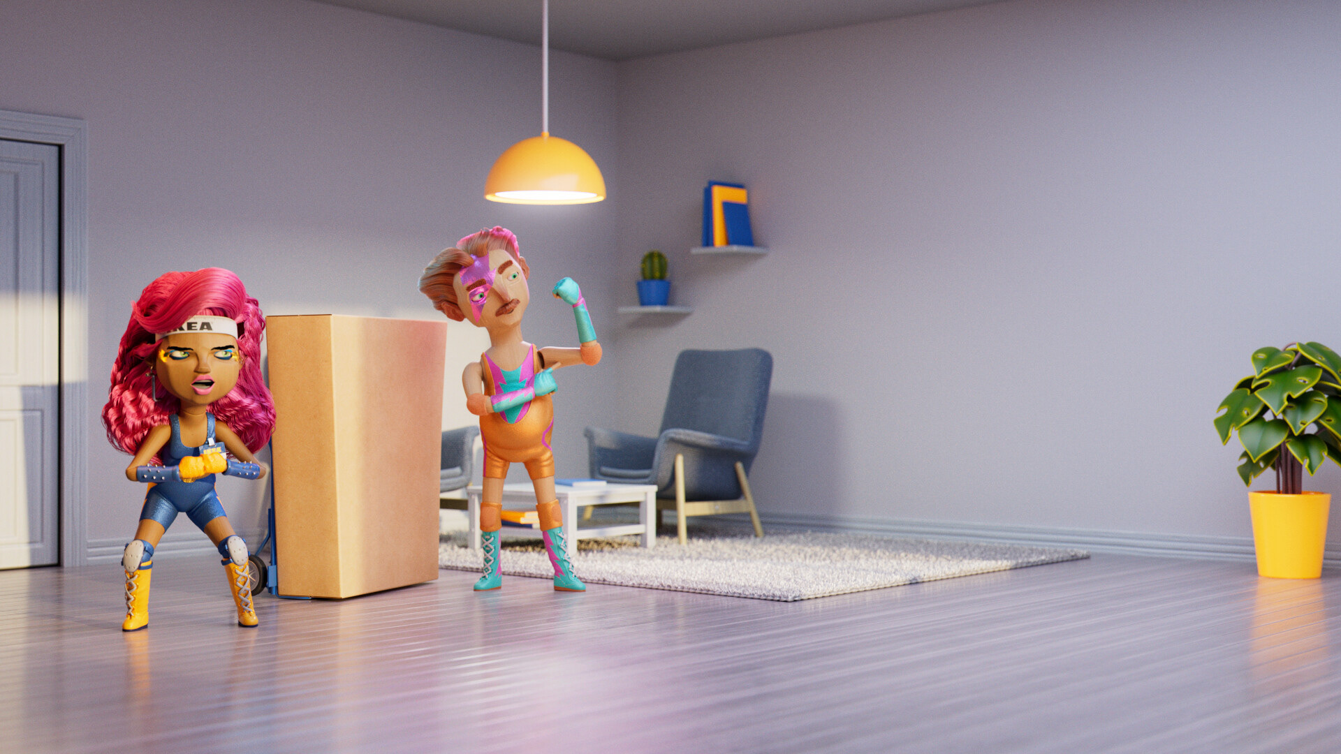 IKEA - Texturing/ LookDev/ Render/ Lighting