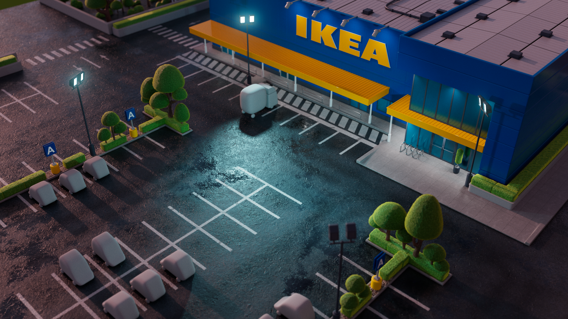 IKEA - Texturing/ LookDev/ Render/ Lighting