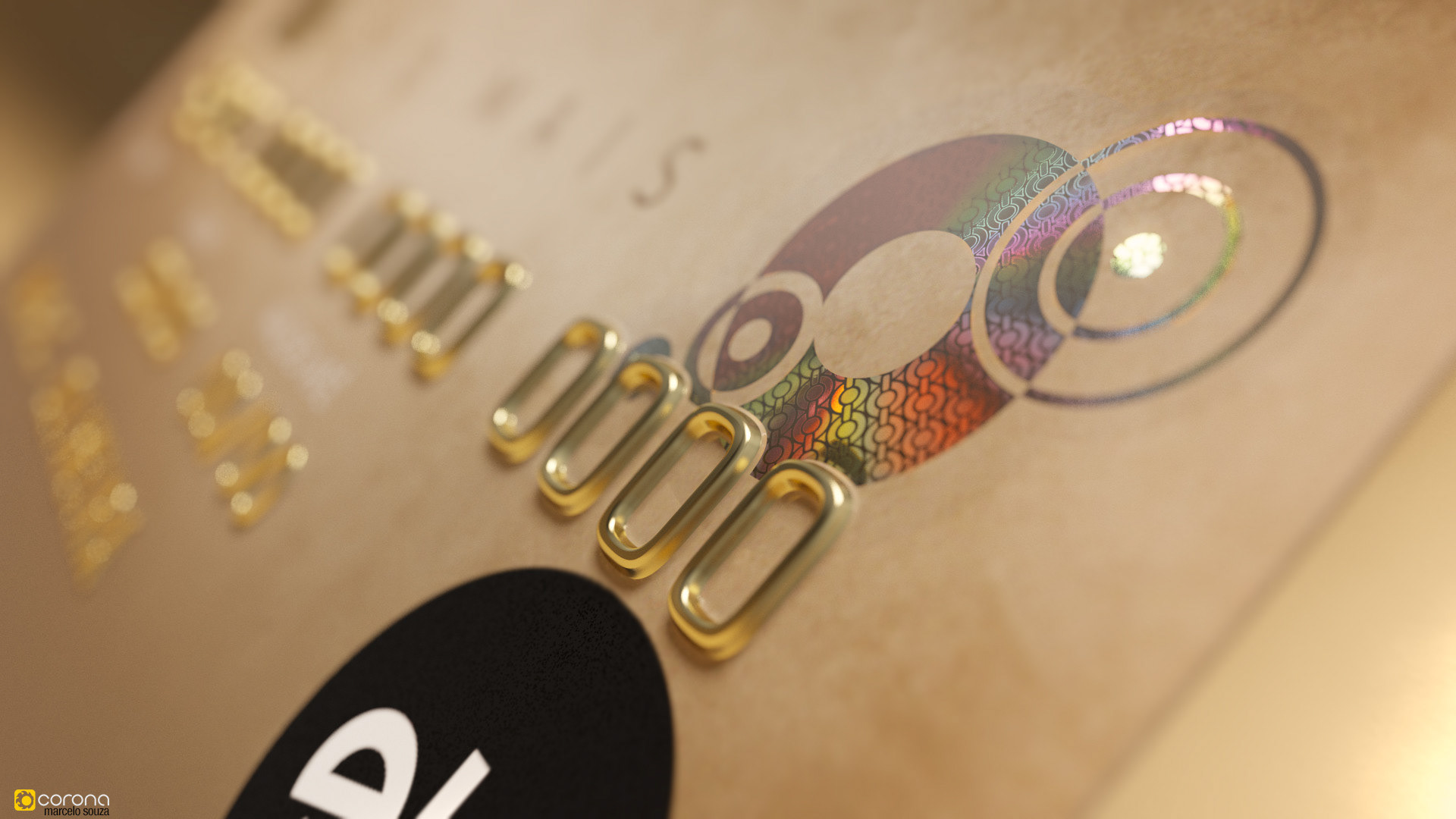 Elo Card - Modeling/ LookDev/ Render/ Lighting