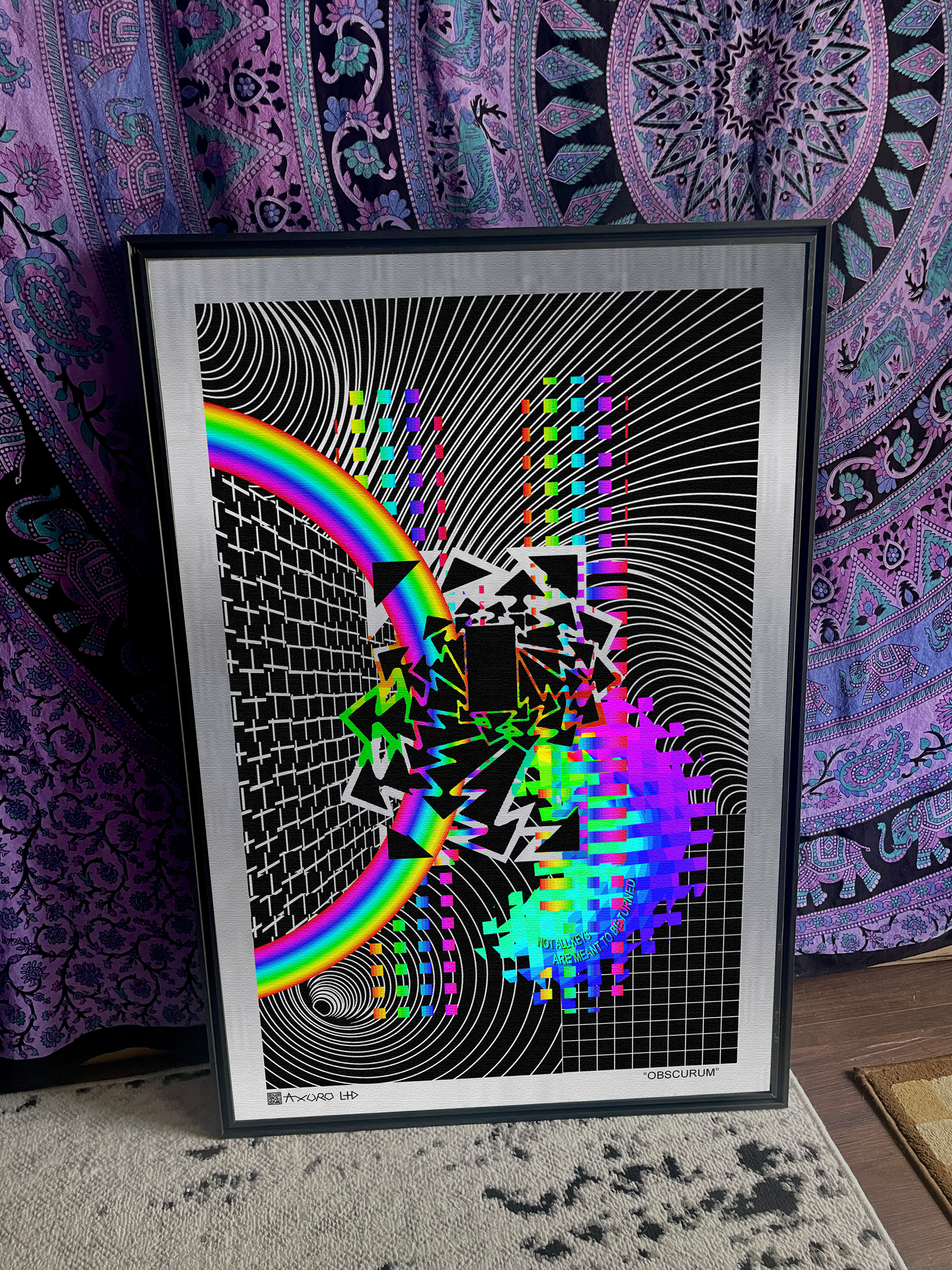 "Obscurum" UV resin print (available to print)