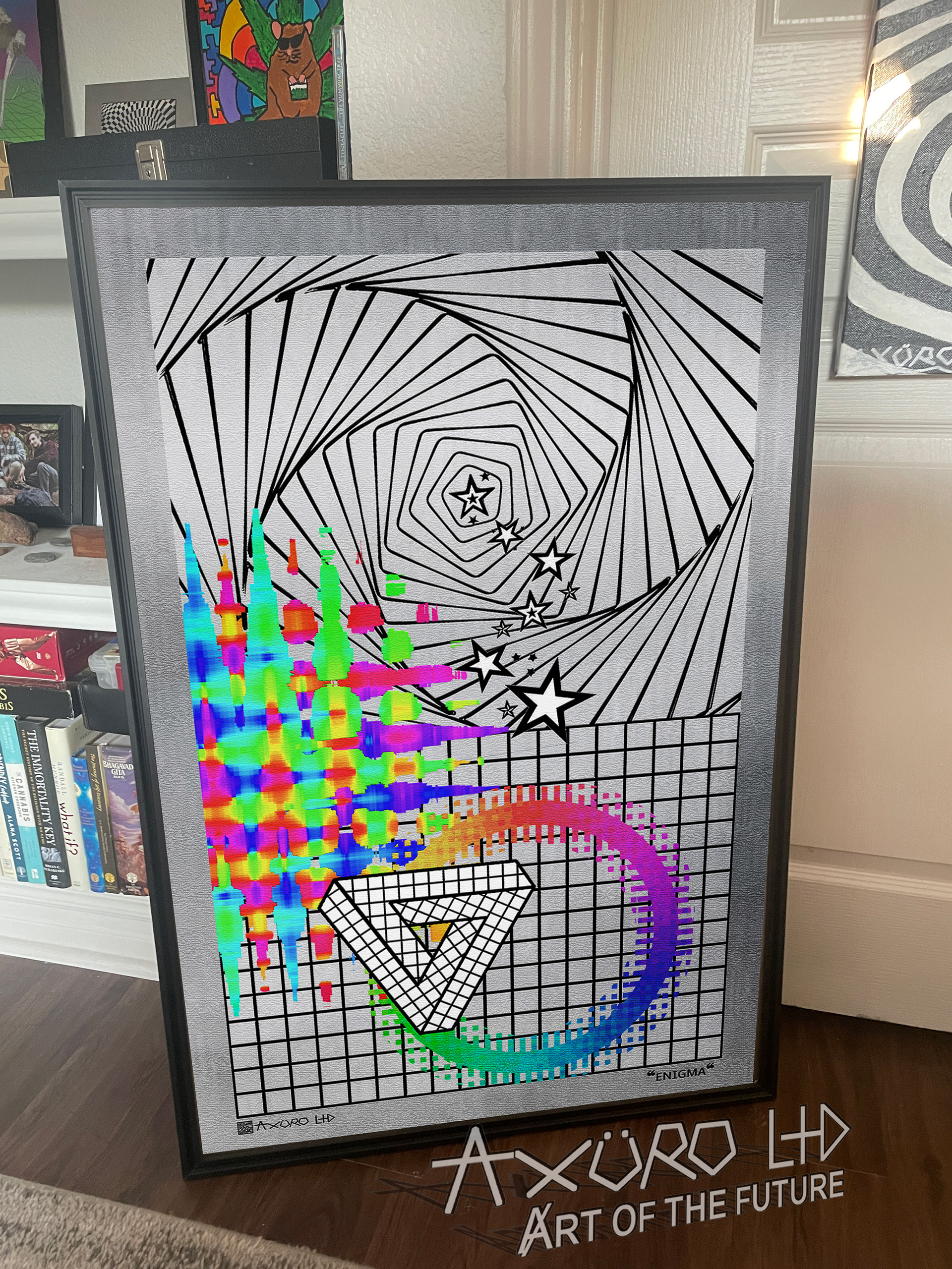 "Enigma" UV resin print (available to print)