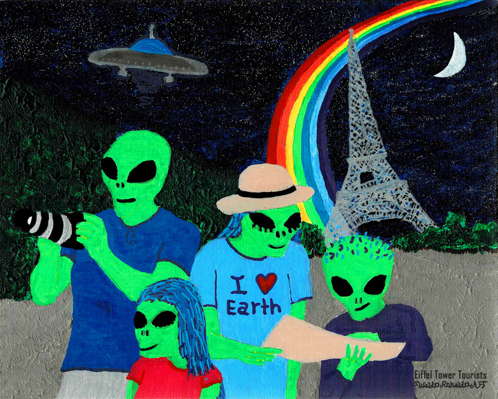"Paris" by Waldo Ronaldo Art