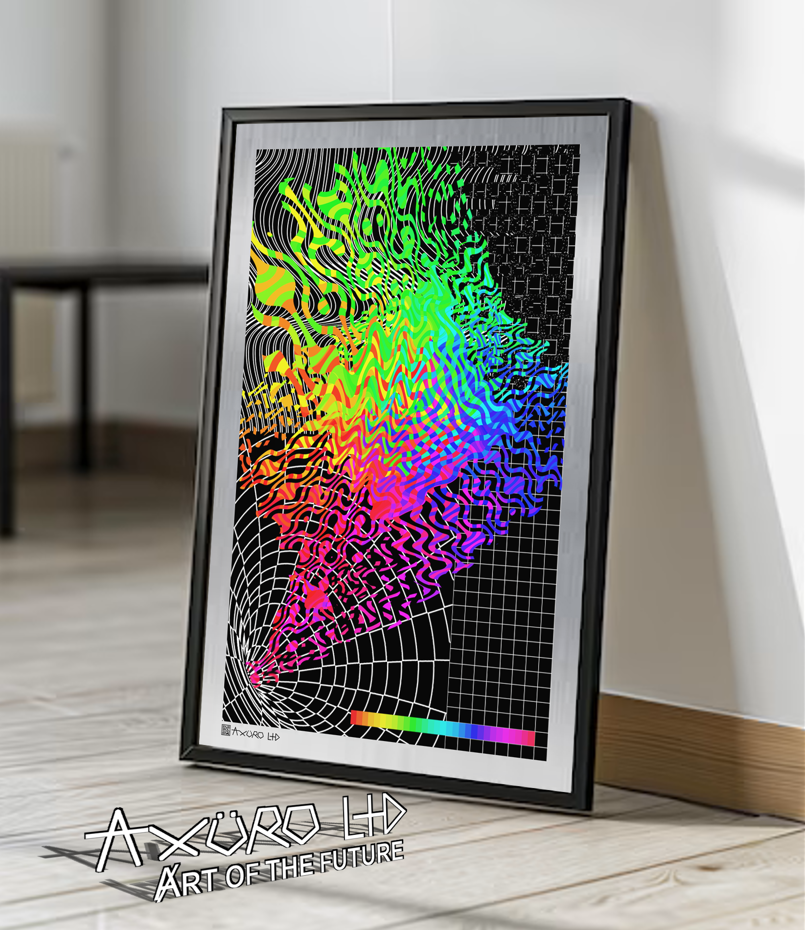"Flux" UV resin print (available to print)