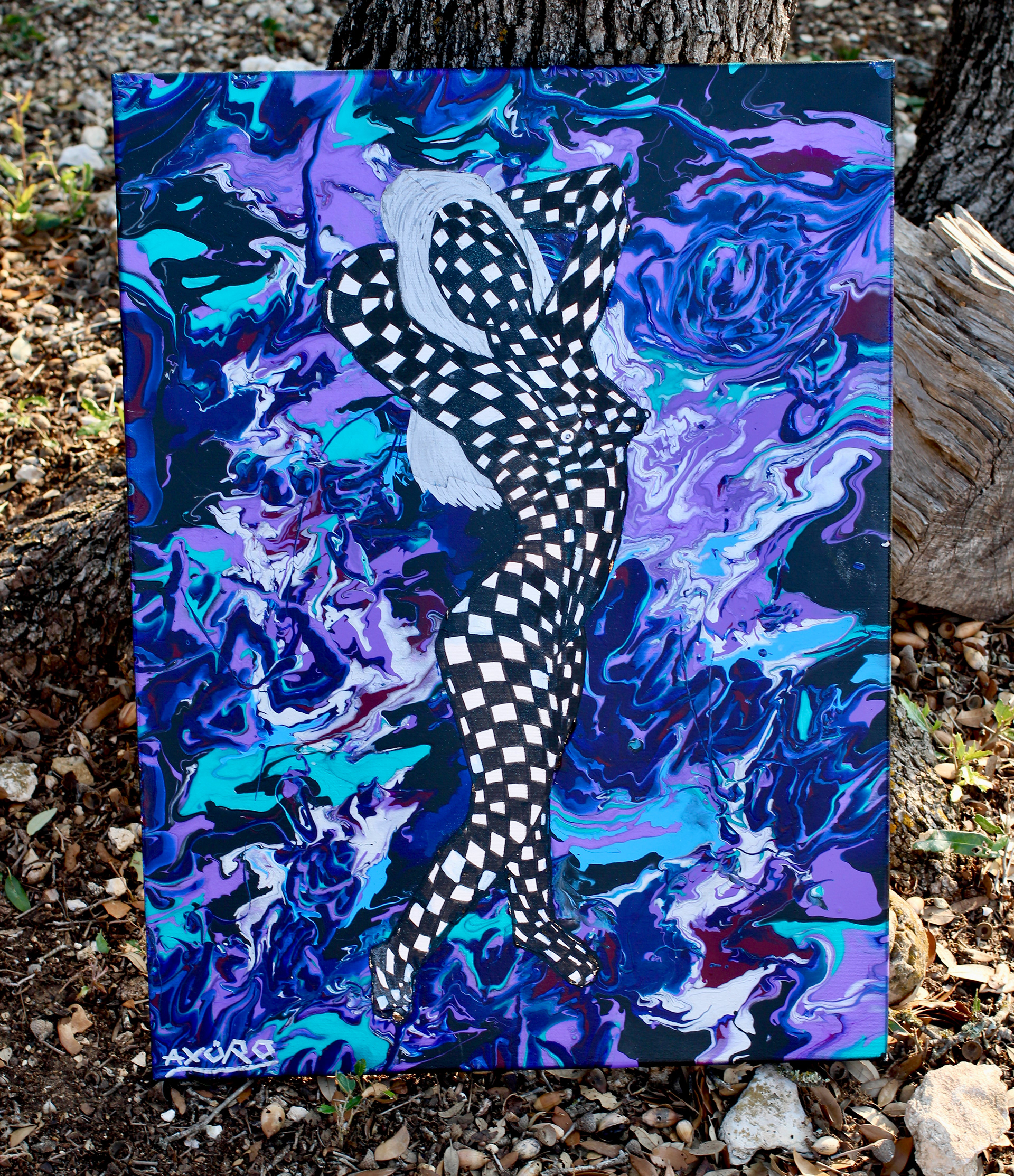 "Taylor" 16x20 - acrylics on canvas (Available)