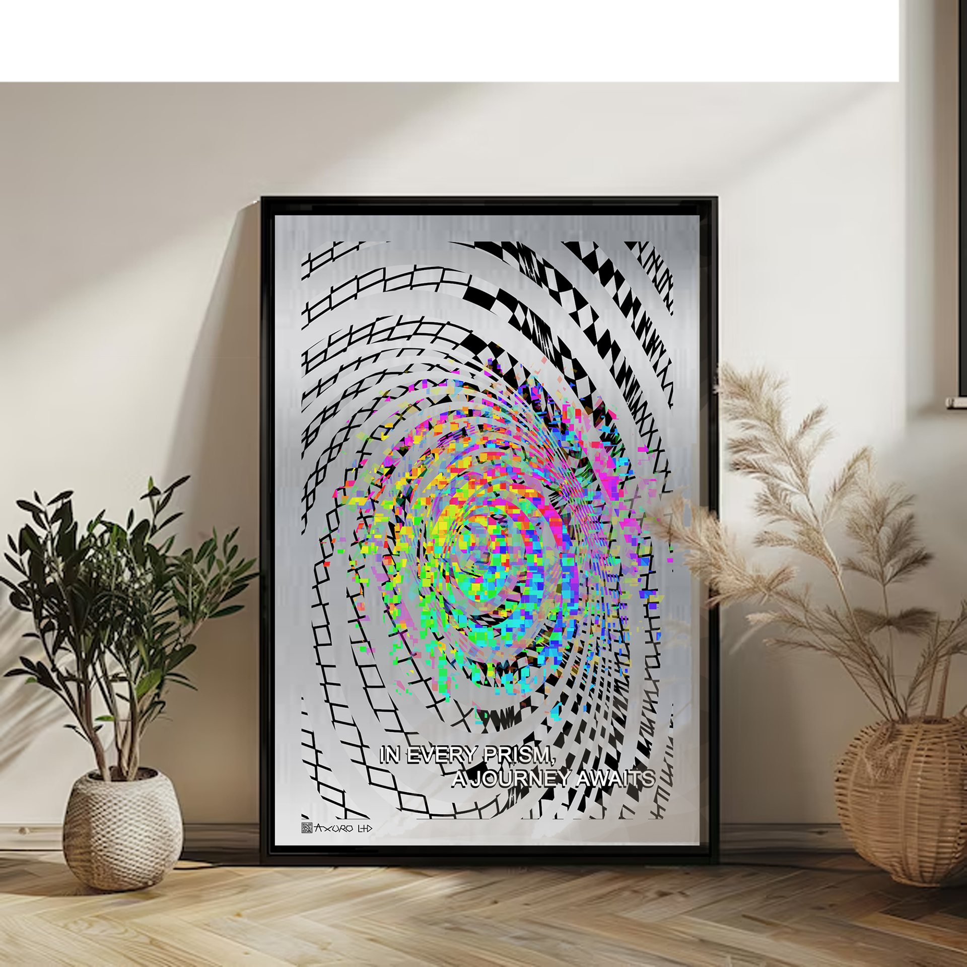 "Prismaura" UV resin print (available to print)