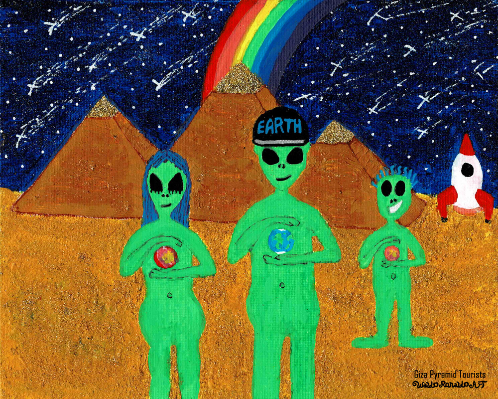 "Giza" by Waldo Ronaldo Art