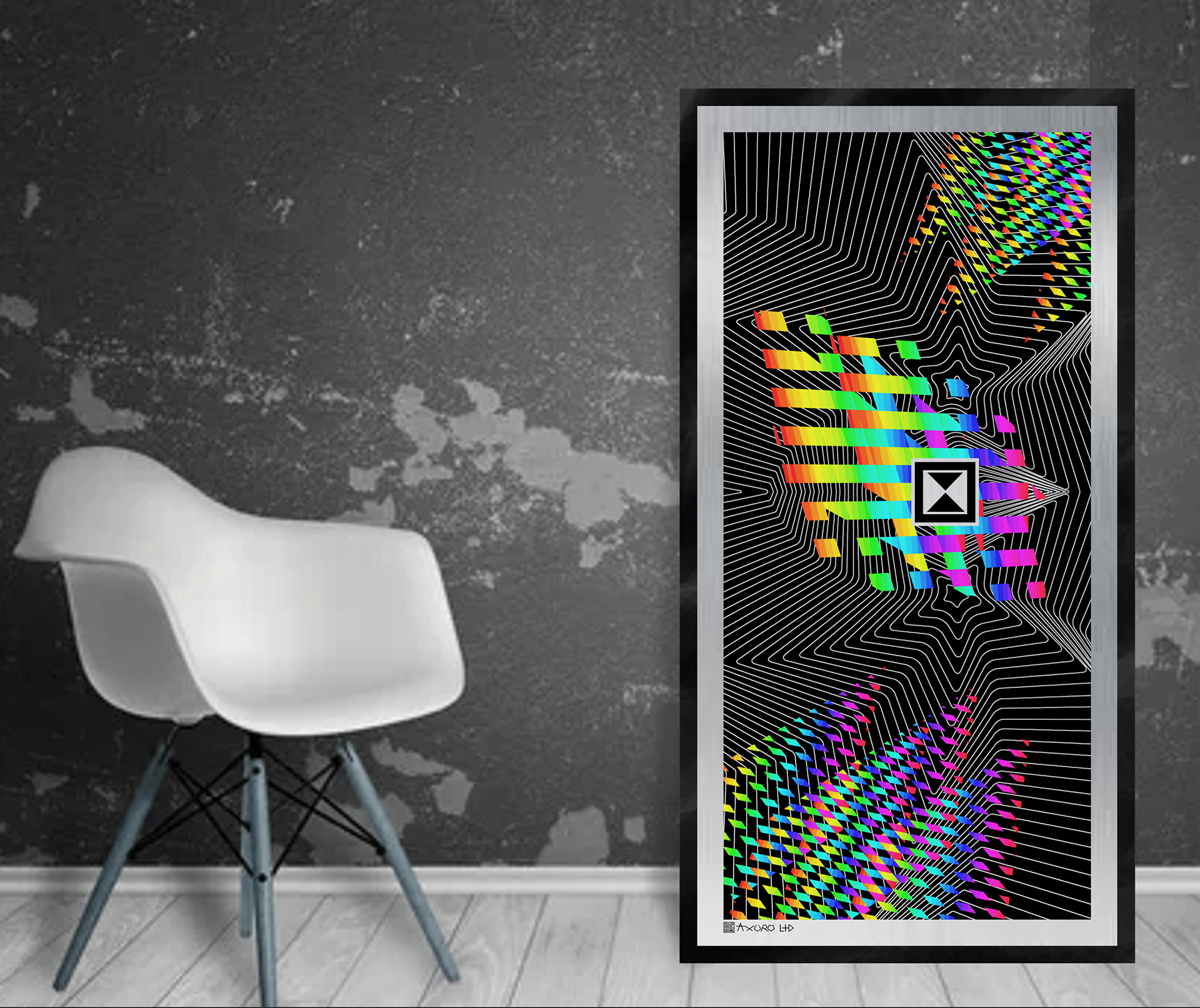 "Aurora" UV resin print (available to print)
