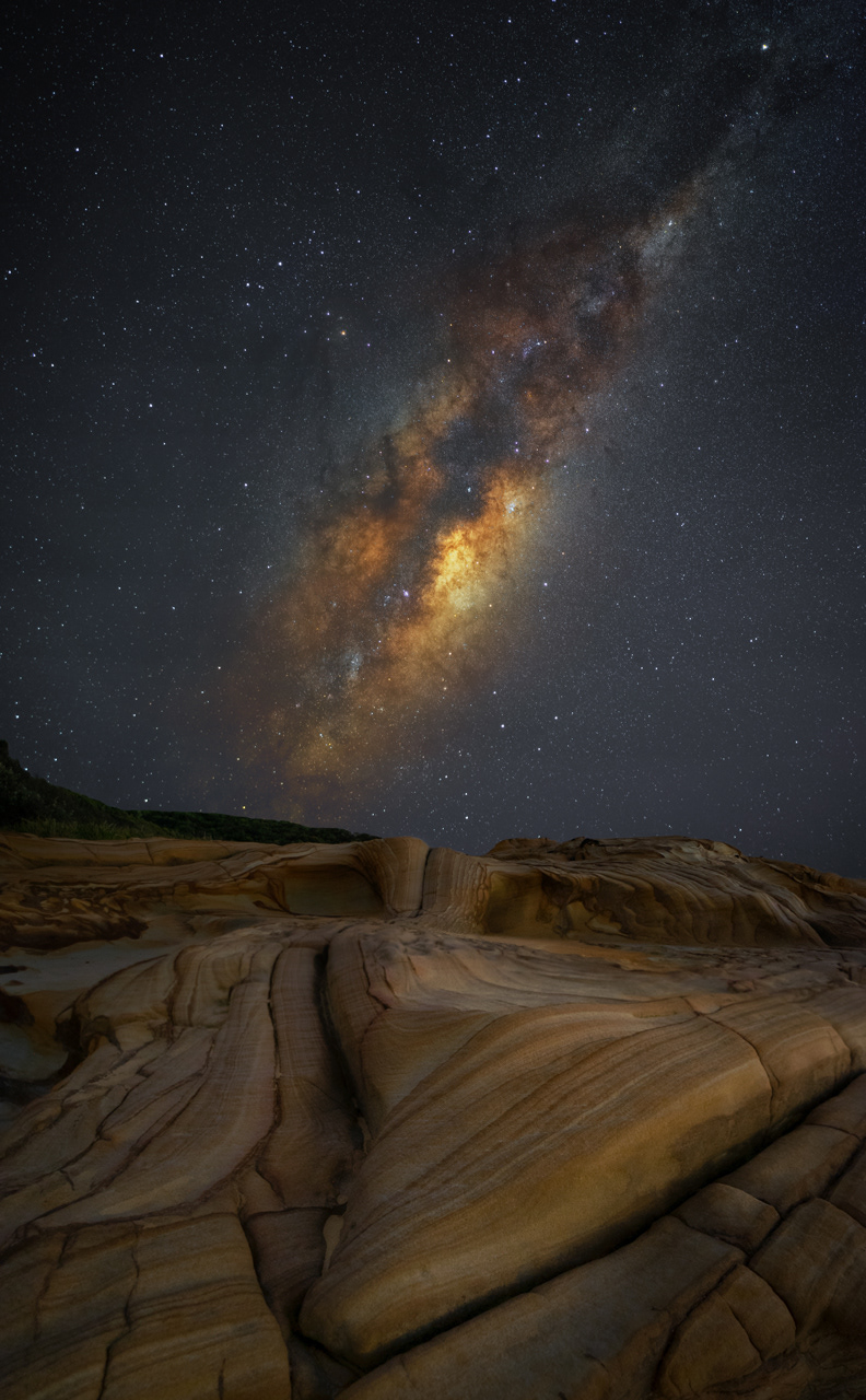 Milky Way Bouddi NP, NSW