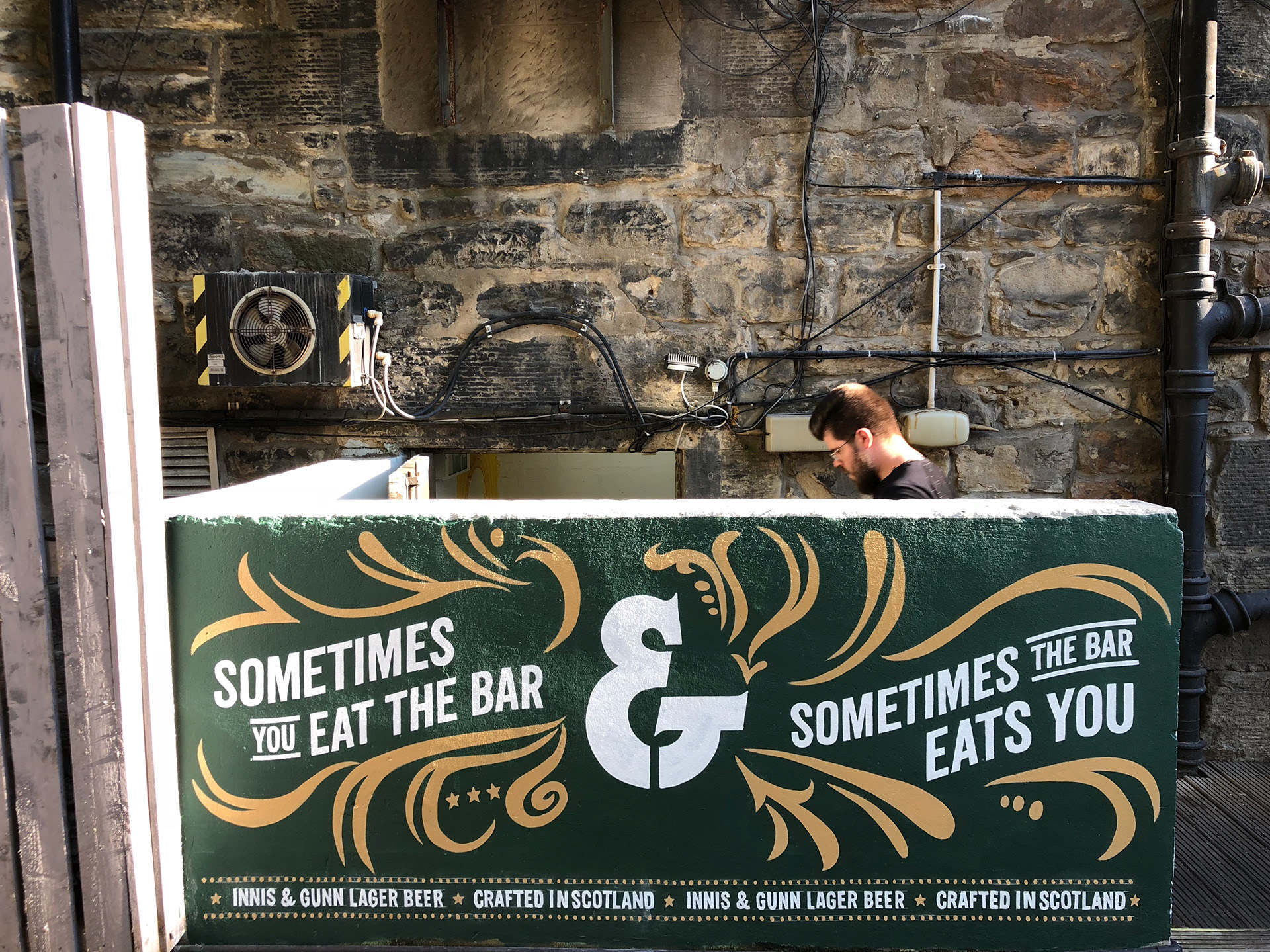 Innis & Gunn at The Big Lebowski's, Edinburgh