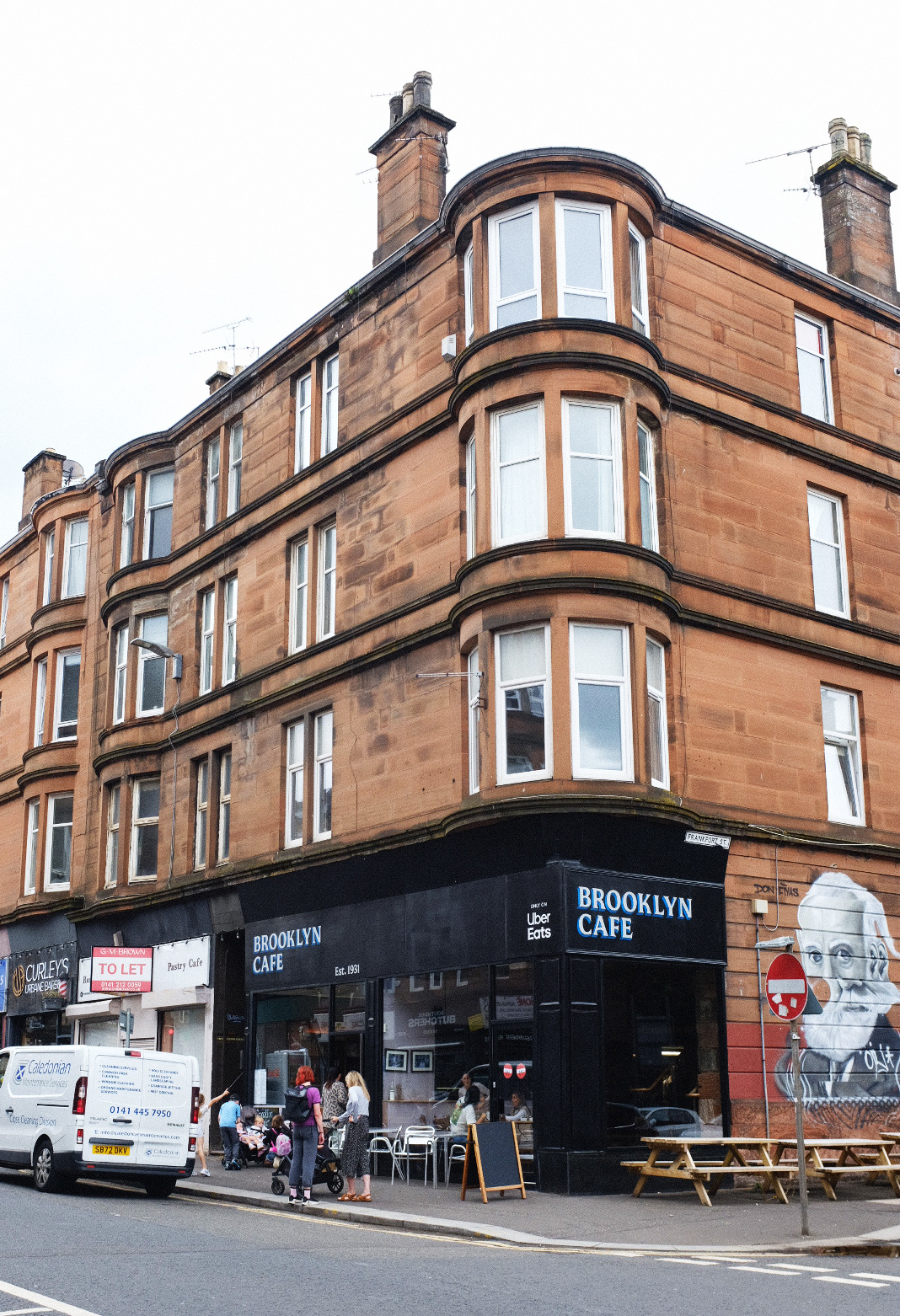 Full view of two signs