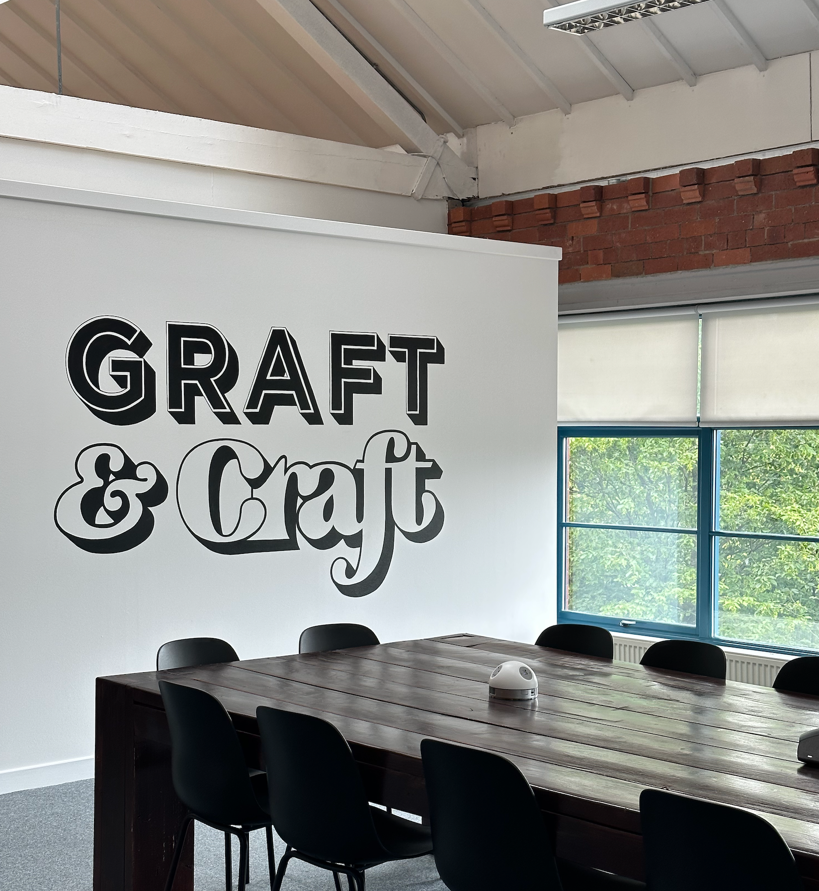 Boardroom mural for Frame agency