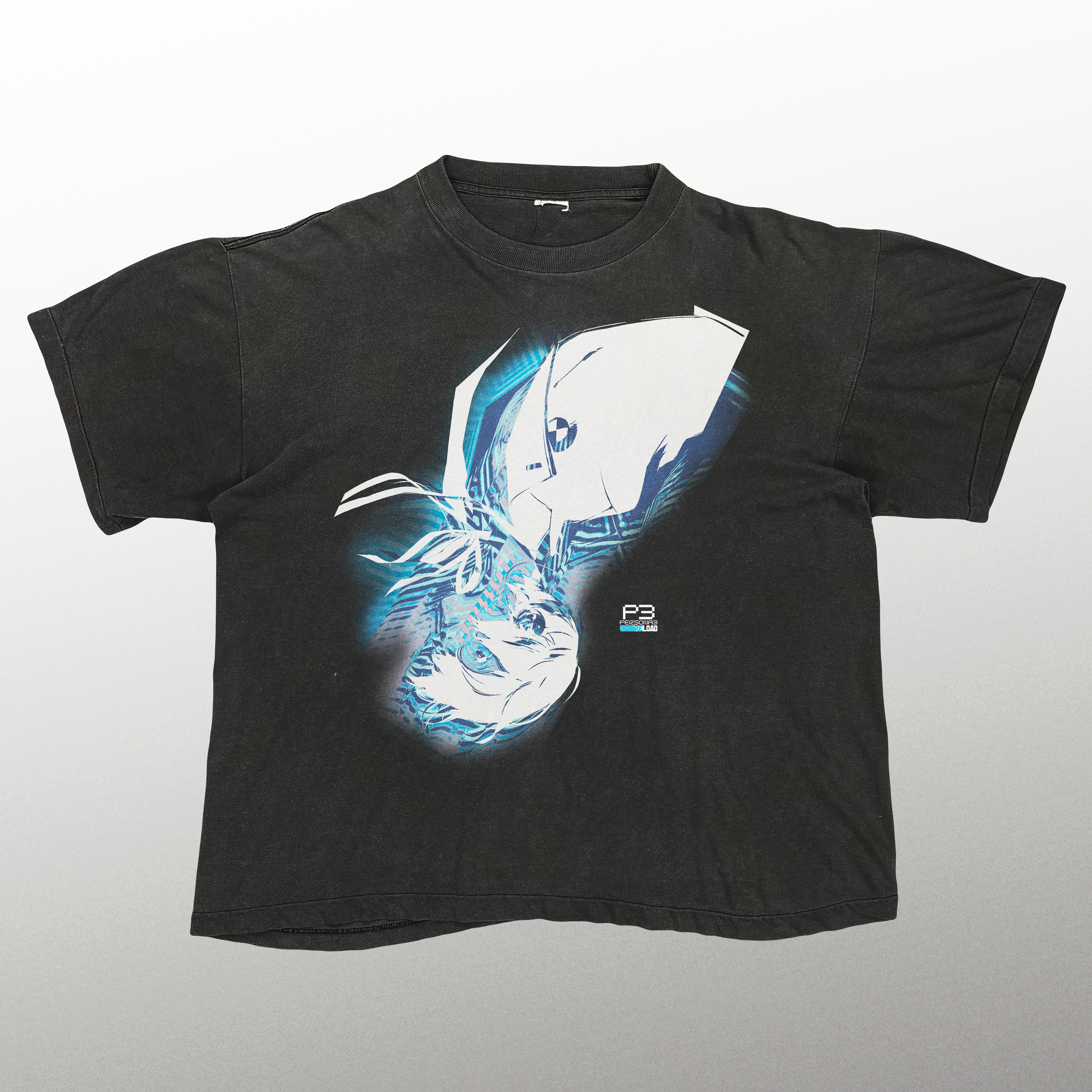 Black Shirt Variant White Graphic