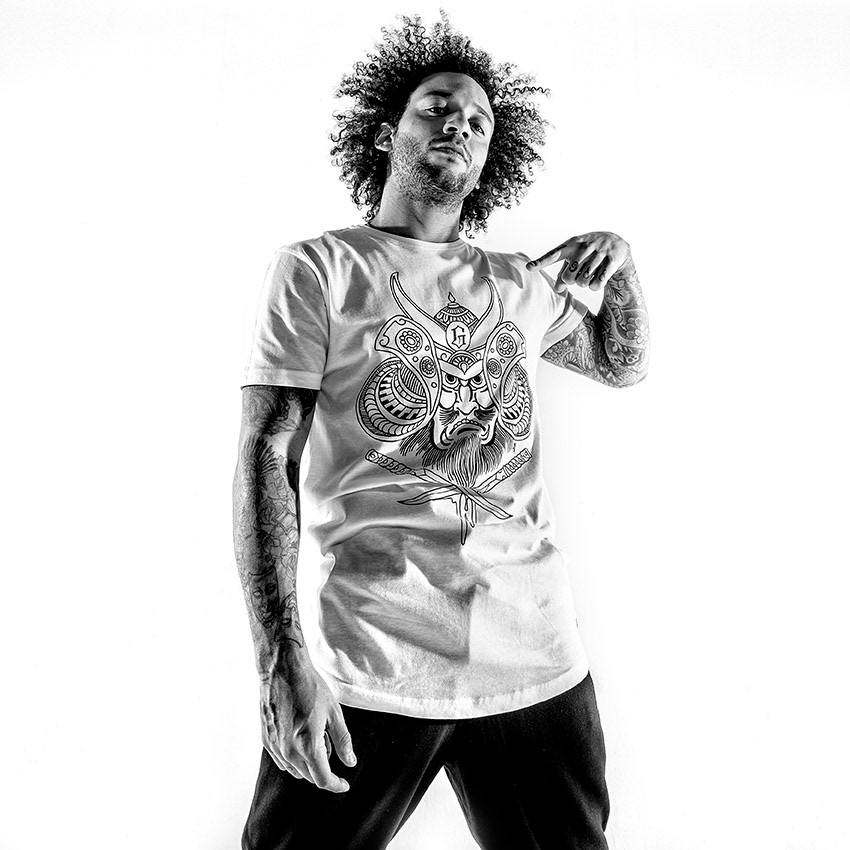 Marcelo Vieira - Real Madrid / T-shirt by Ariel Perez para Guetto