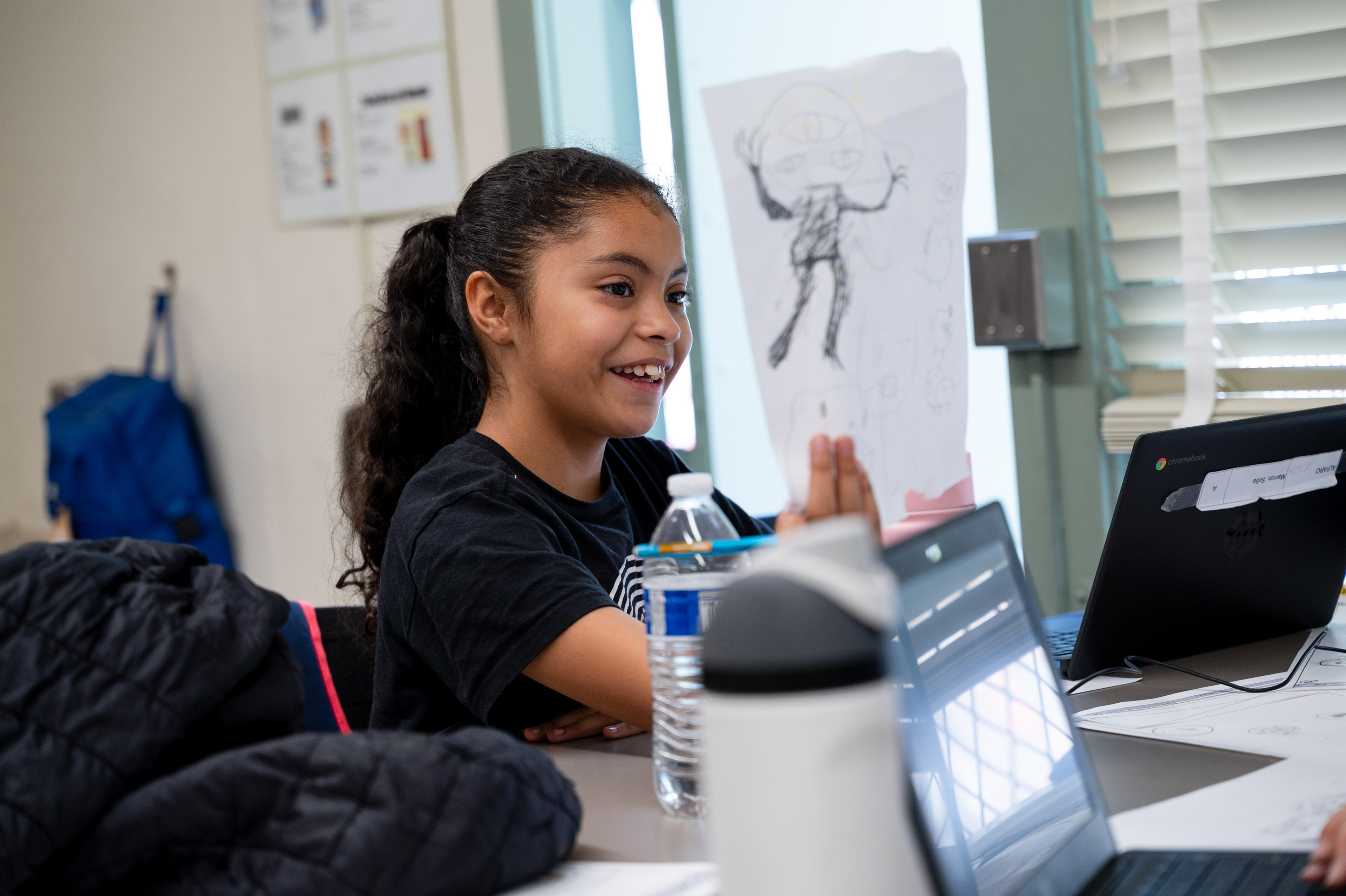 CSUN Art Dept Coldwater Elementary School Visit 04/20/2024