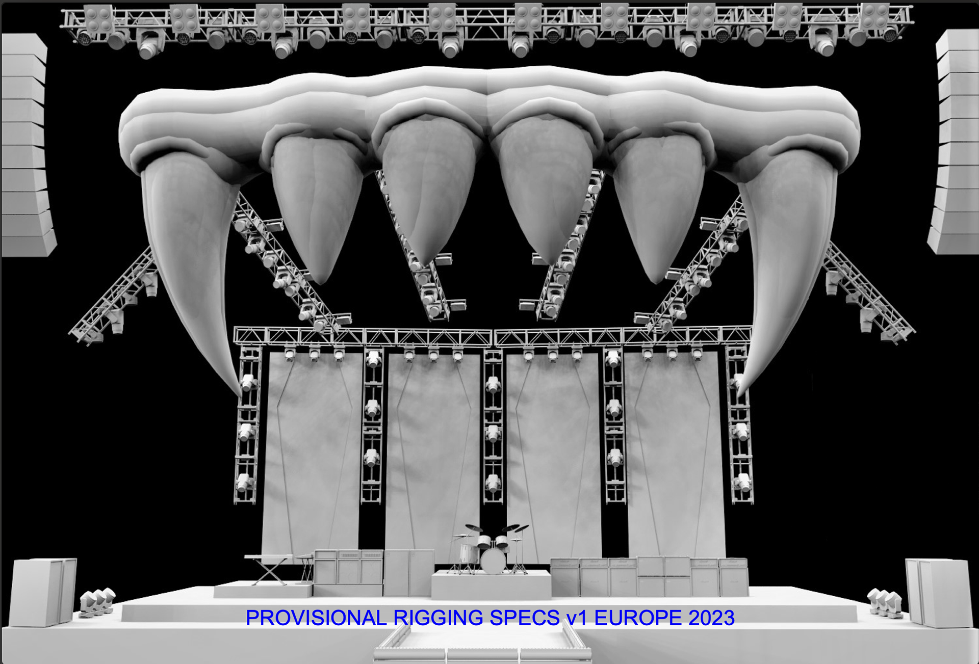 Production credits | Bandits Lights