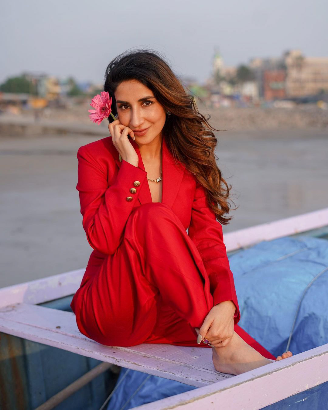 Makeup & Hair for Parul Gulati for an Event.