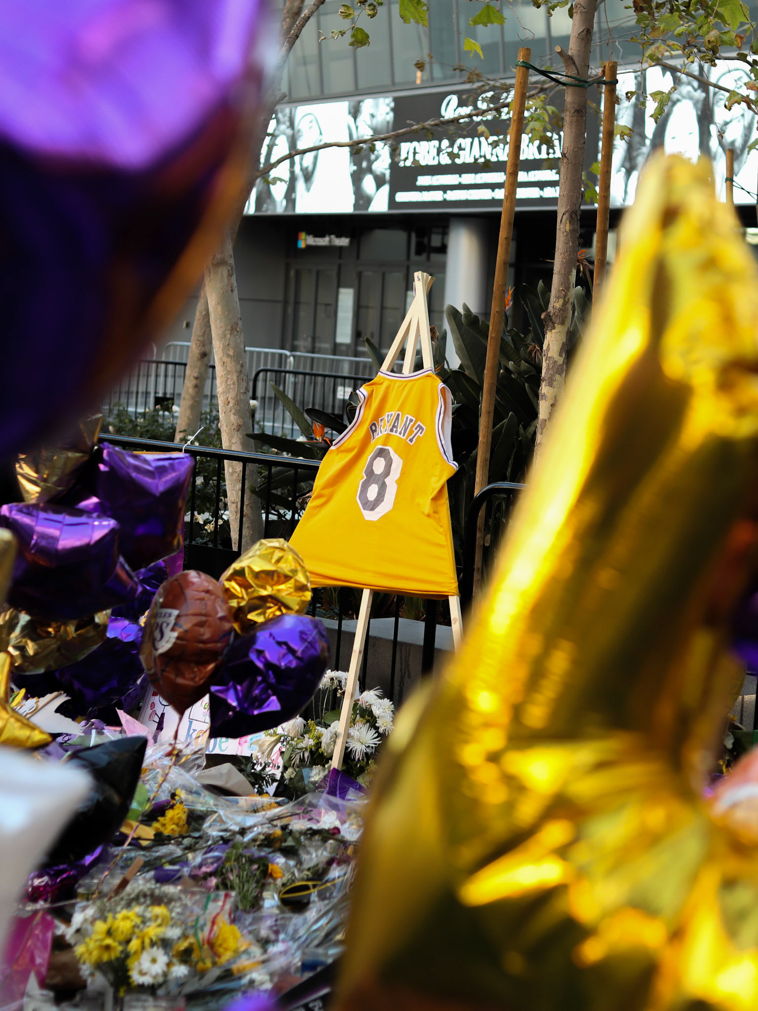 Kobe Bryant's Memorial at Staple Center