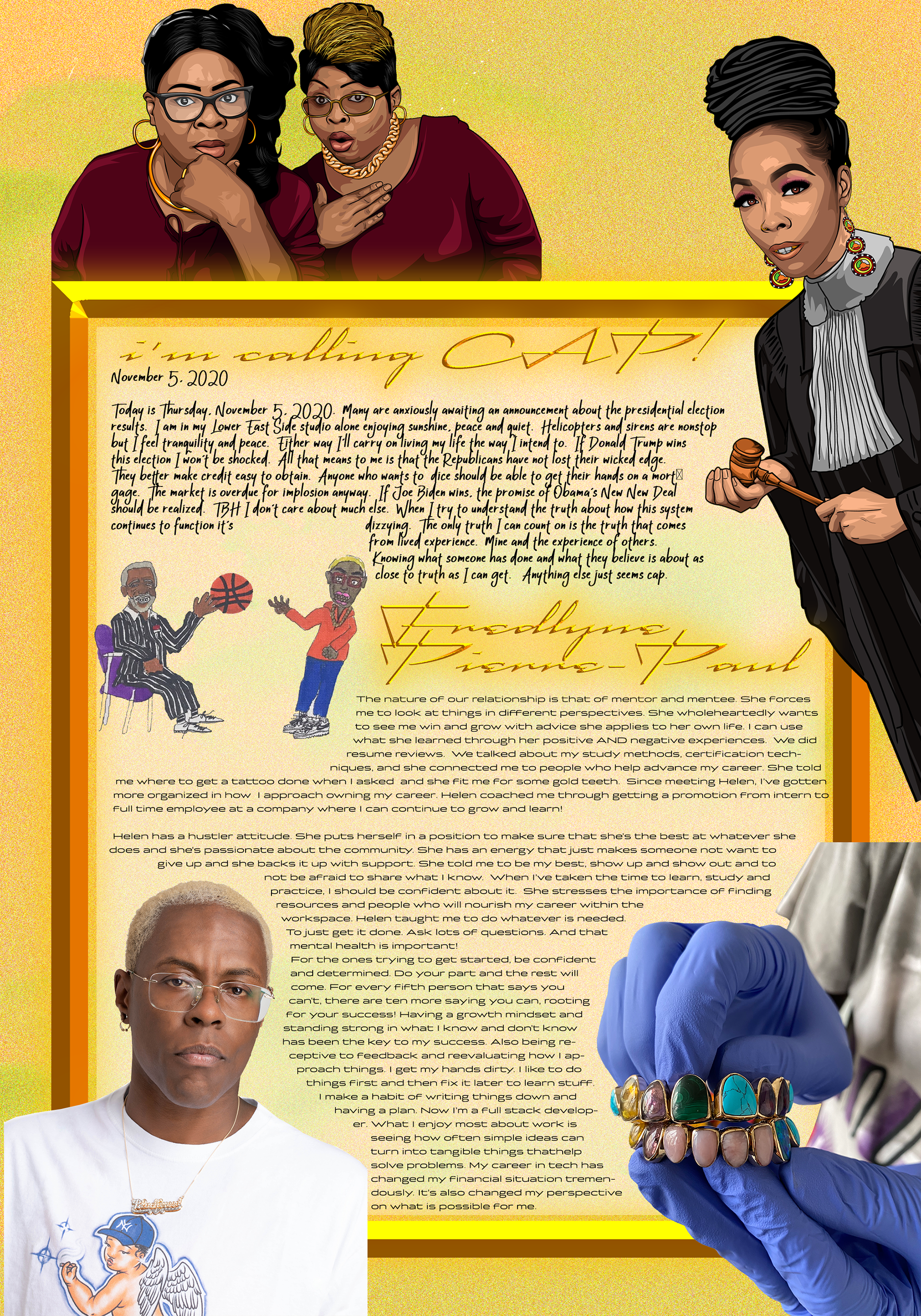 Page from Helenwiththegoldteeth's 6page spread