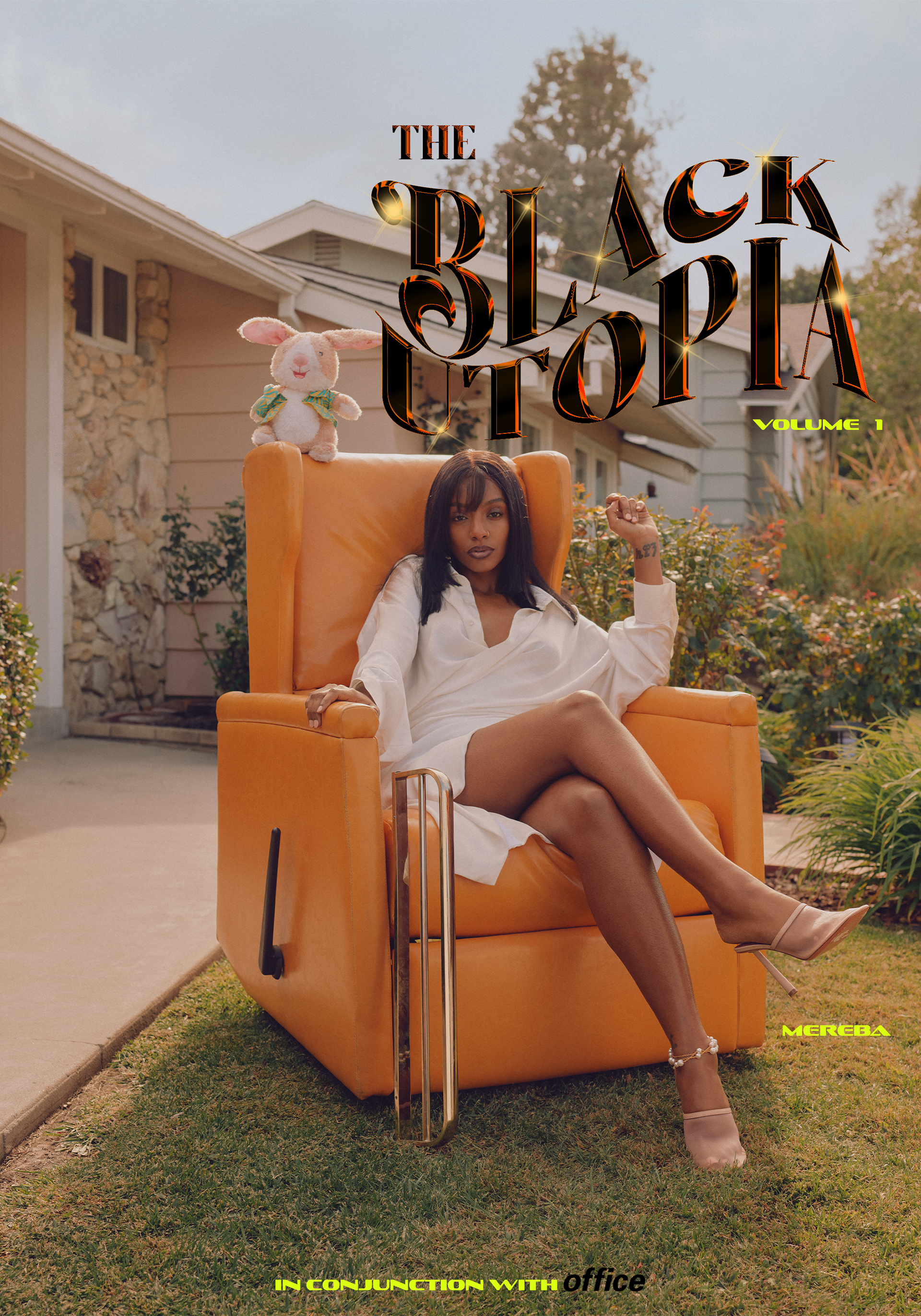 Front Cover of The Black Utopia, Vol. 1 (feat. Mereba)