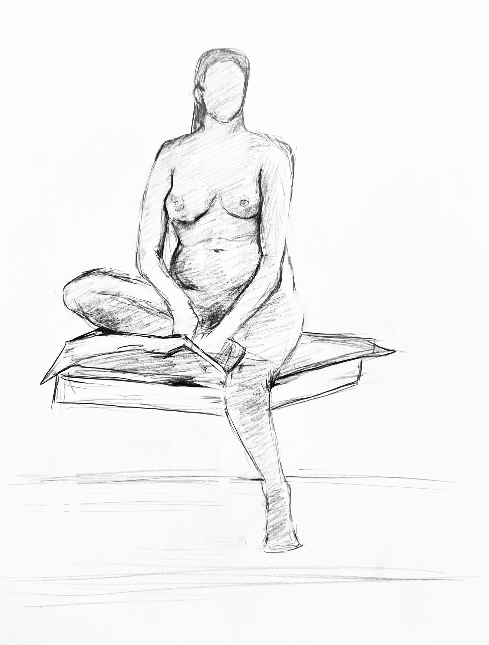 30 minute sketch / graphite