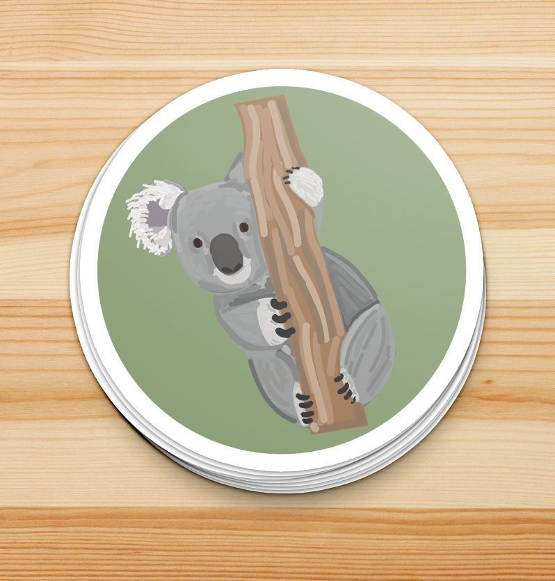 Koala Sticker