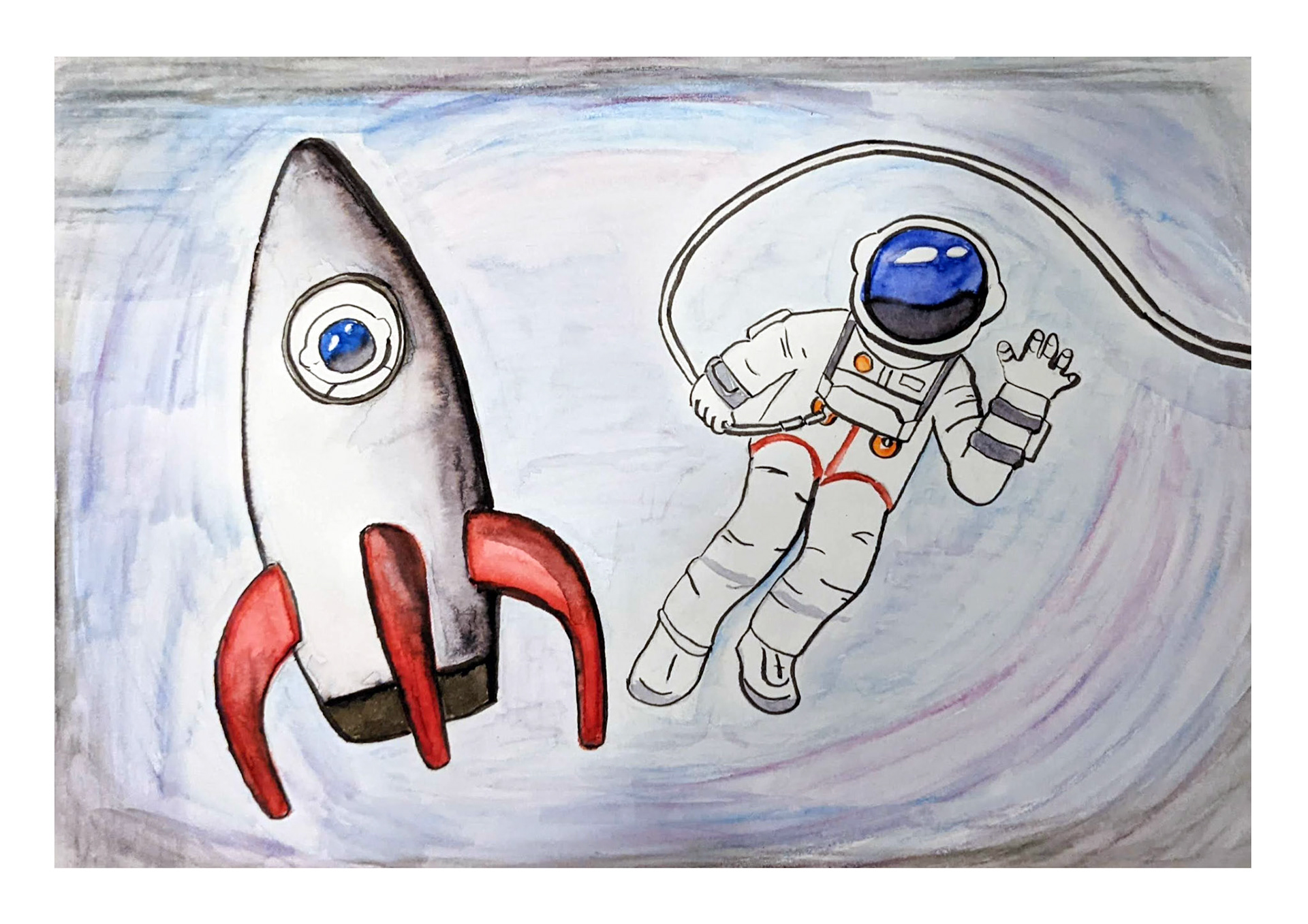 Space - Brush pens