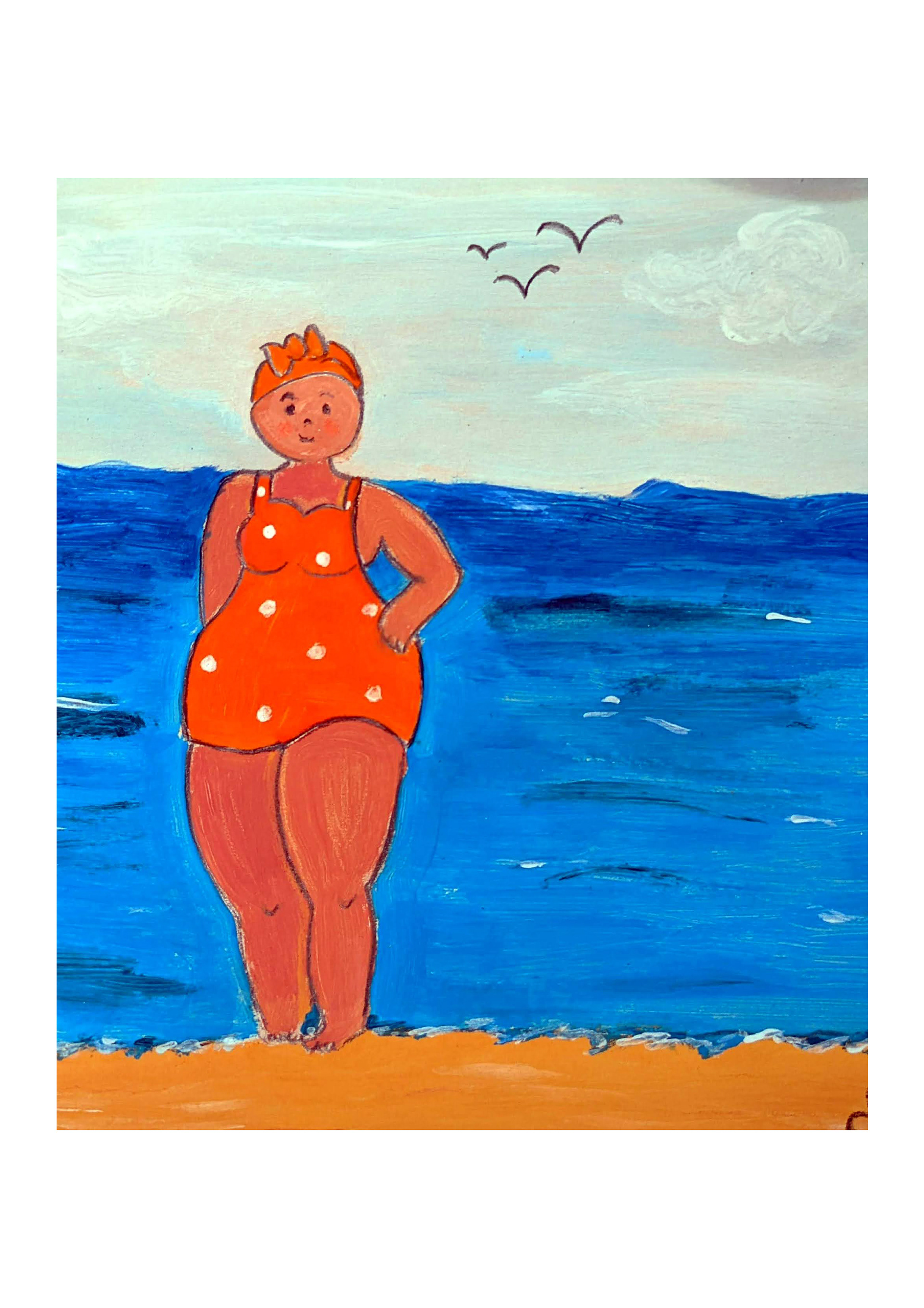 Hergele in Borkum - Acryl