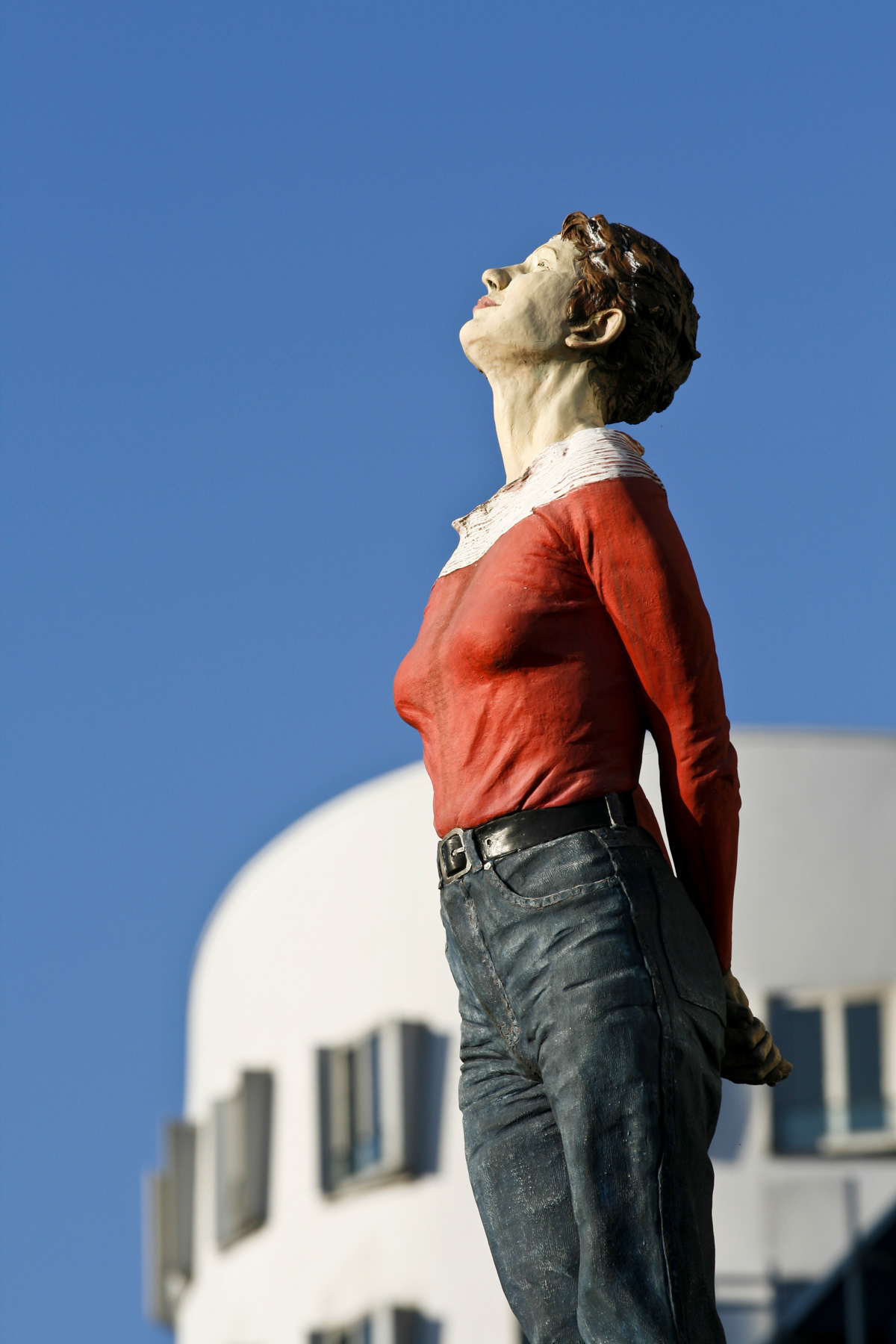 Säulenheiligen (Column Saints) series by artist Christoph Pöggeler.