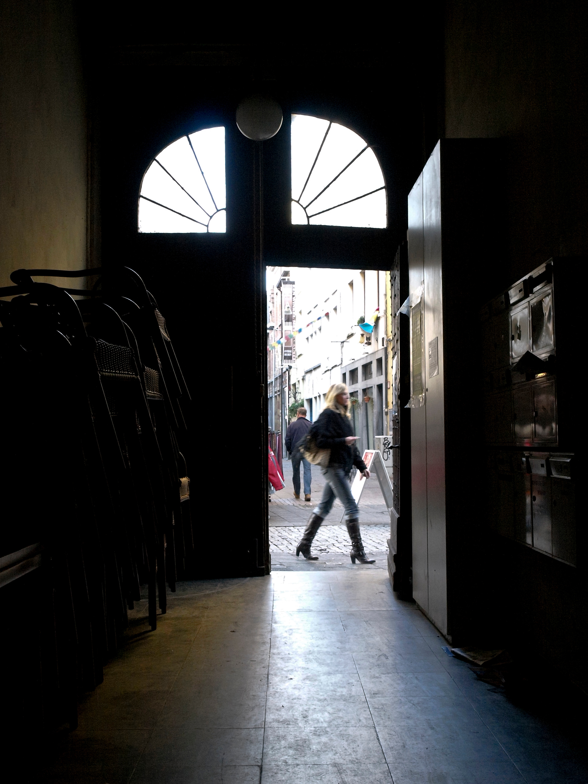 Somewhere in the city centre, 2007.