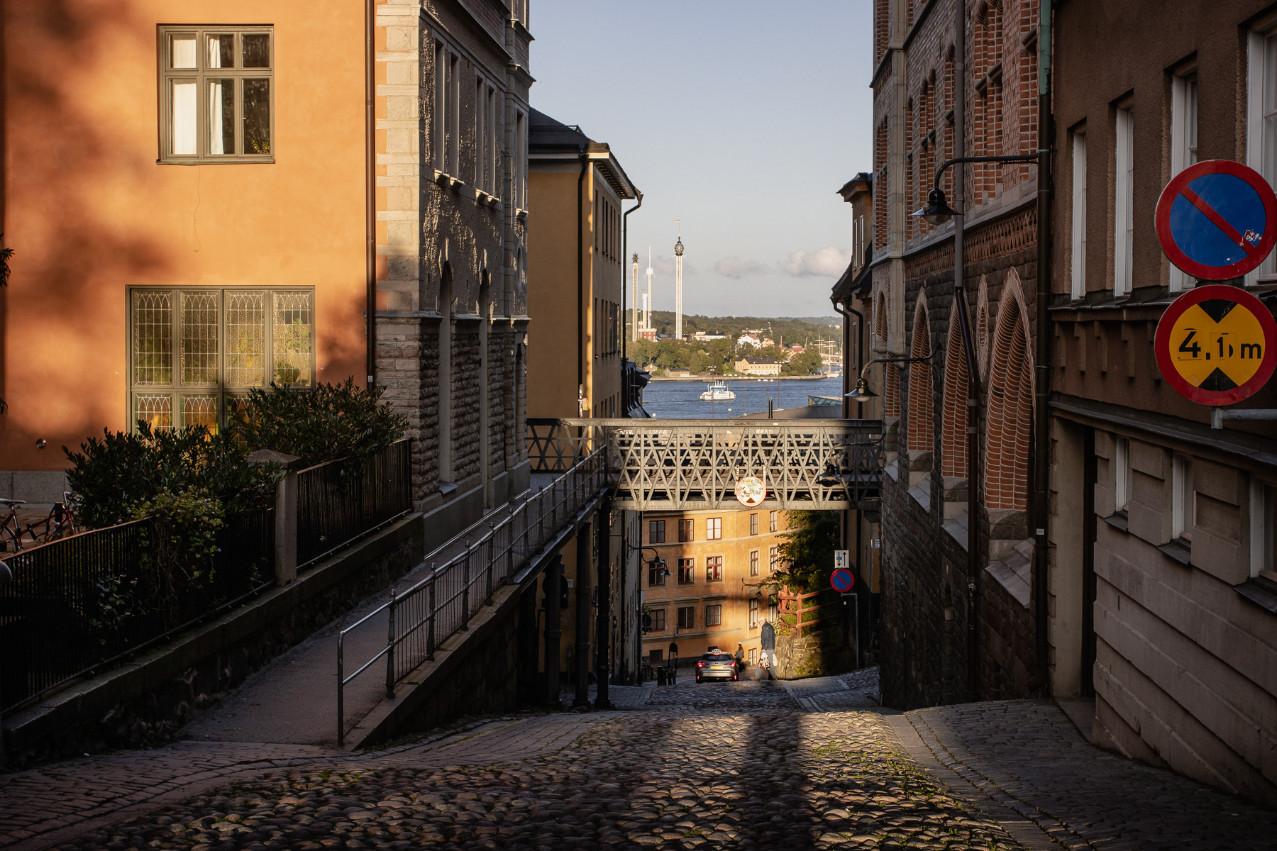 View towards Djurgärden from Södermalm, September 2025.