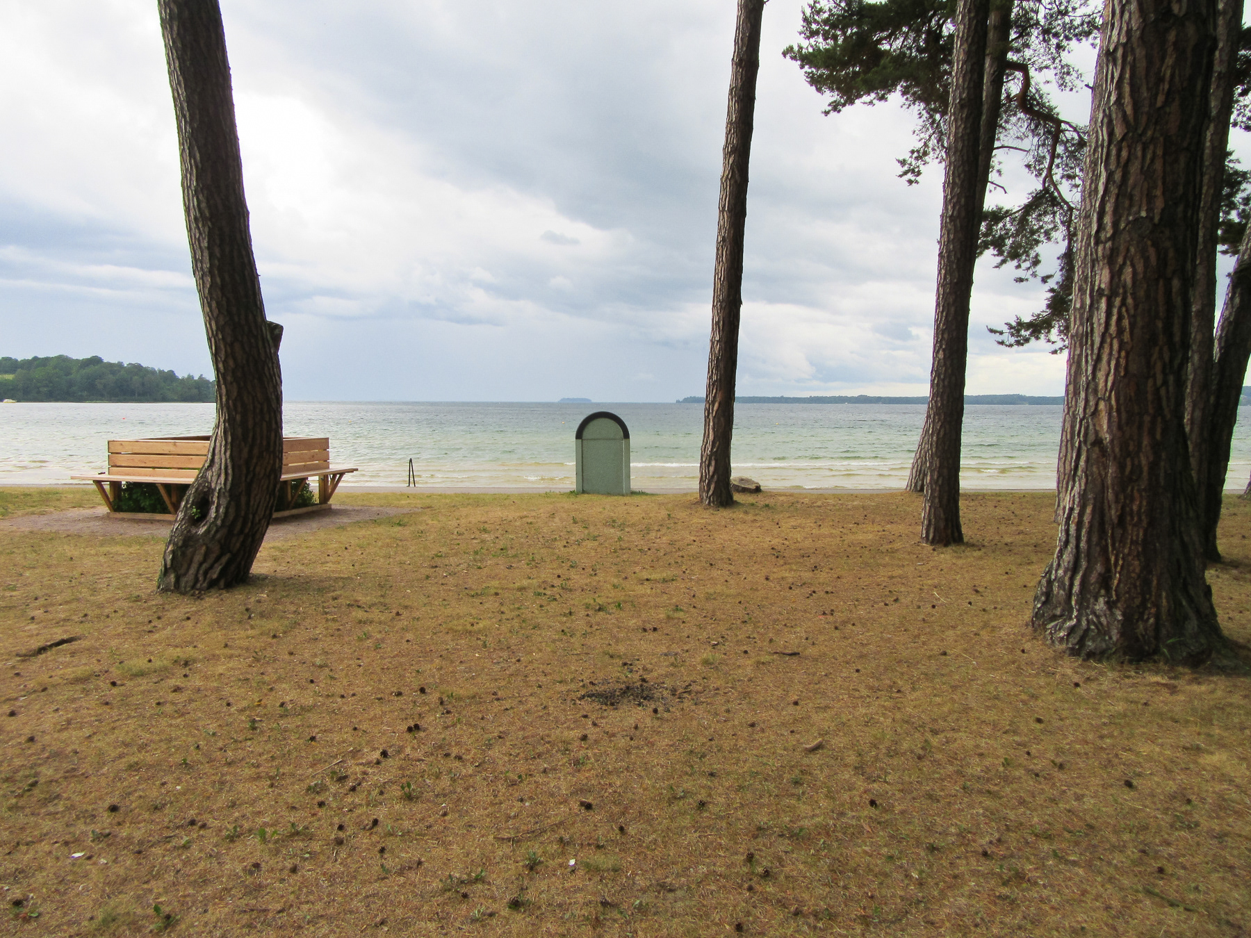 Lake Vättern near Motala, June 2016.
