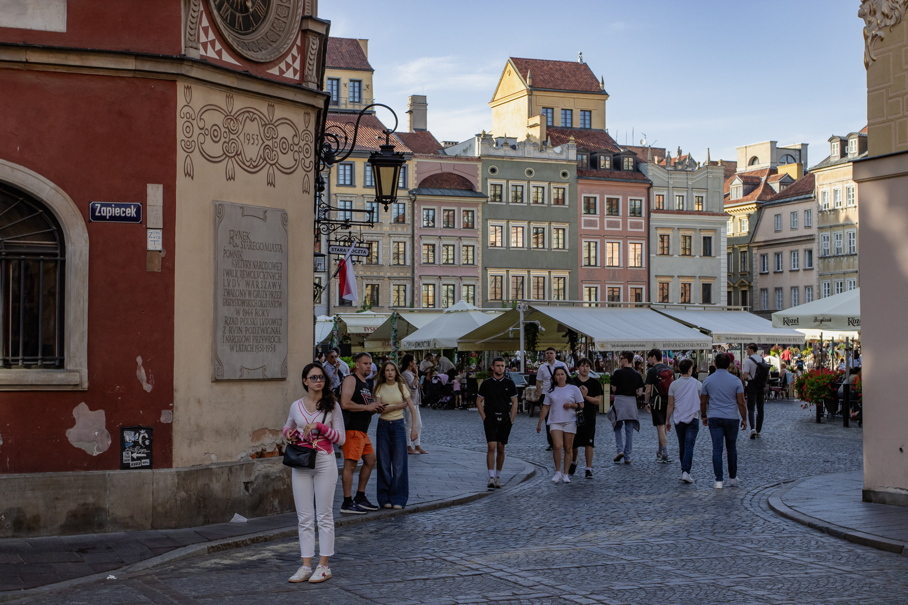 Scenes at Rynek, August 2025.
