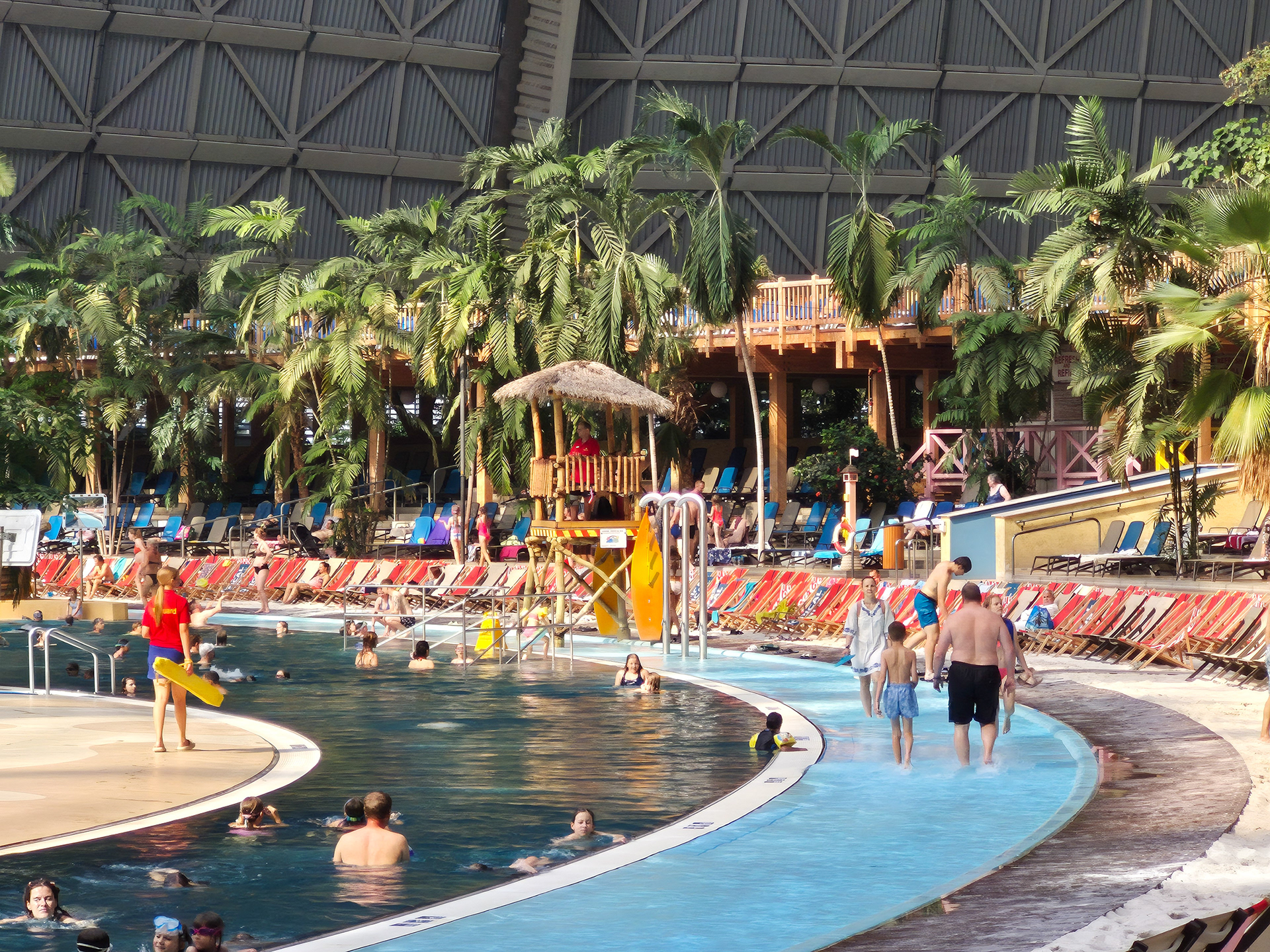 Inside Tropical Islands, July 2026.