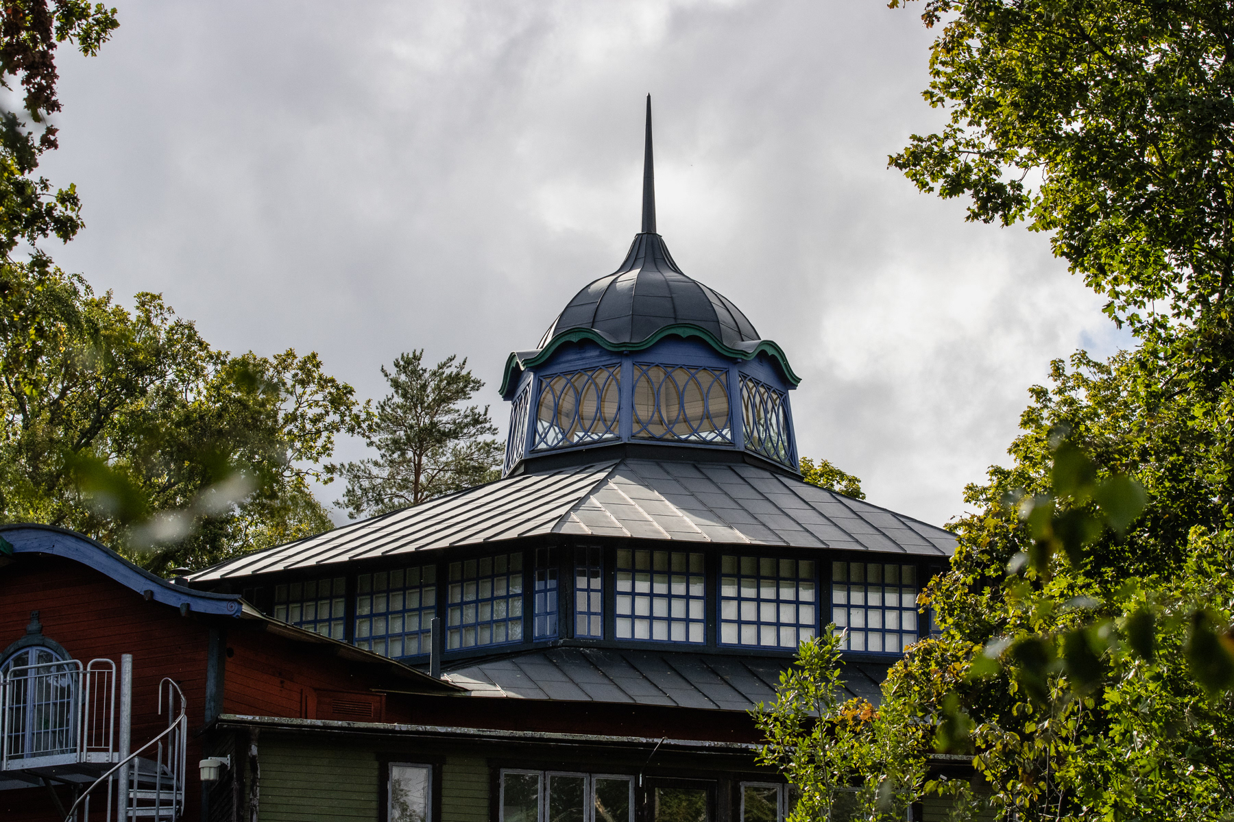 The  Bragahallen of 1897 by architect Carl Westman. 