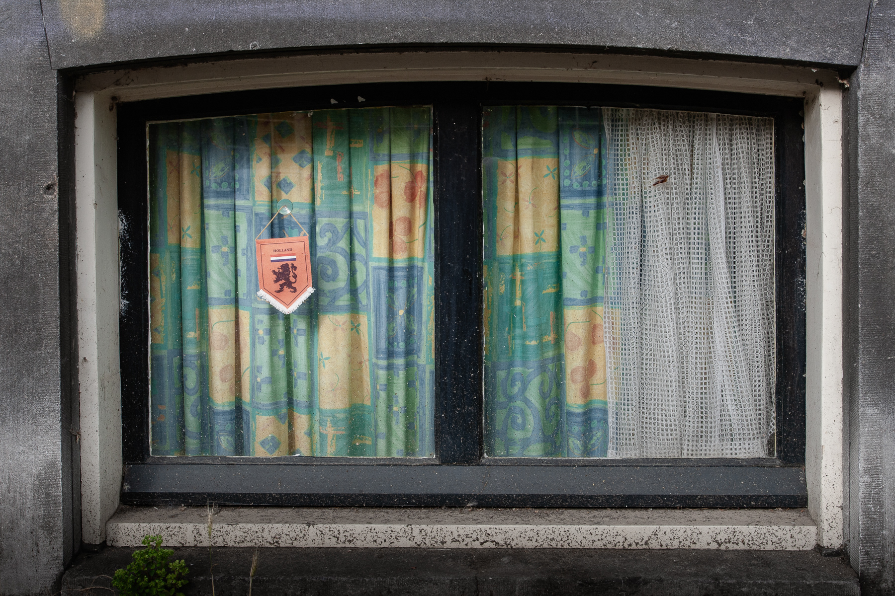 A Dutch team (Holland) supporting flag